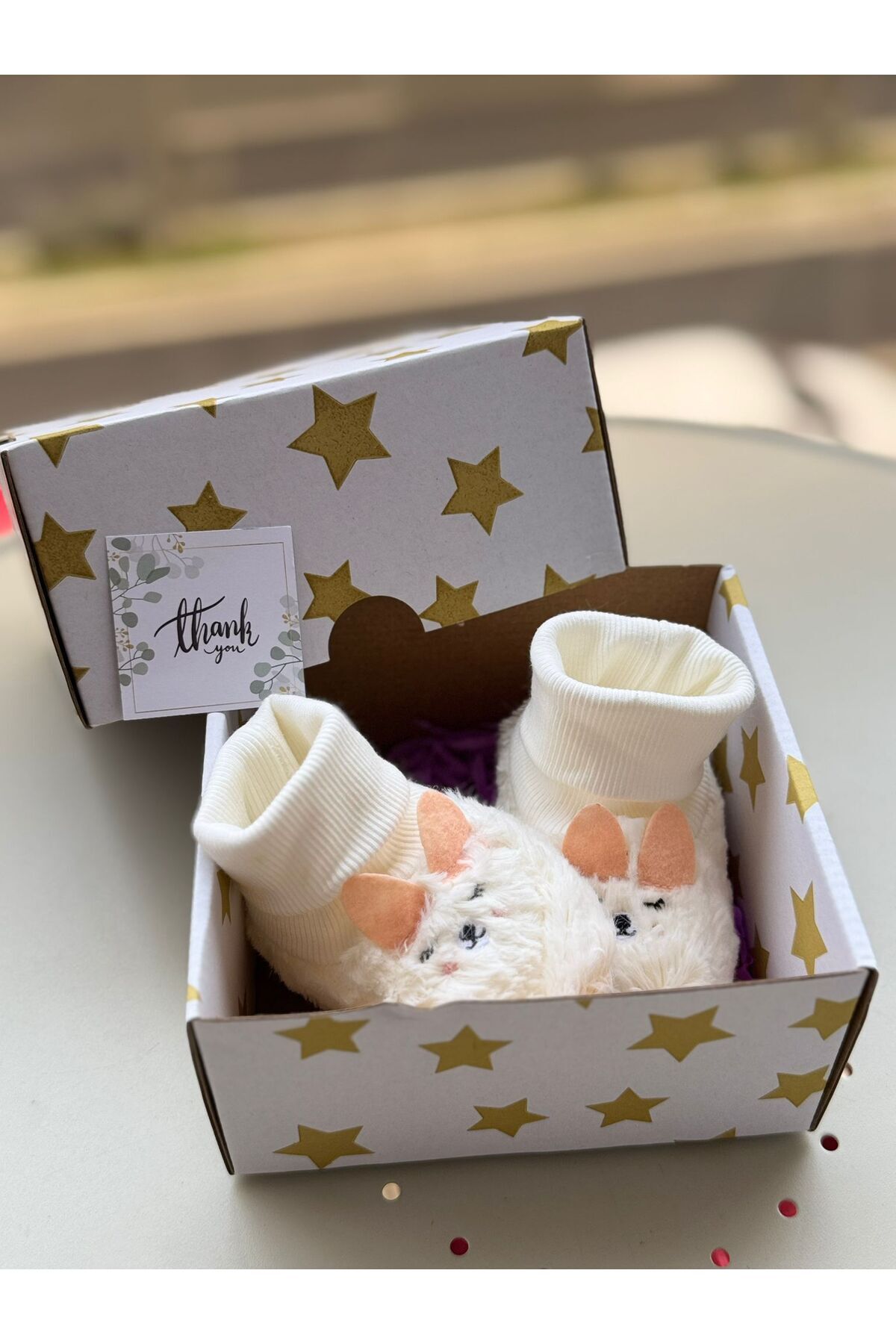 Baby Kaydırmaz Bebek Patik, Bebek Panduf, Kreş Ayakkabısı, Ev Ayakkabısı, İlk adım Ayakkabısı fotoğrafı 5 (önizleme)