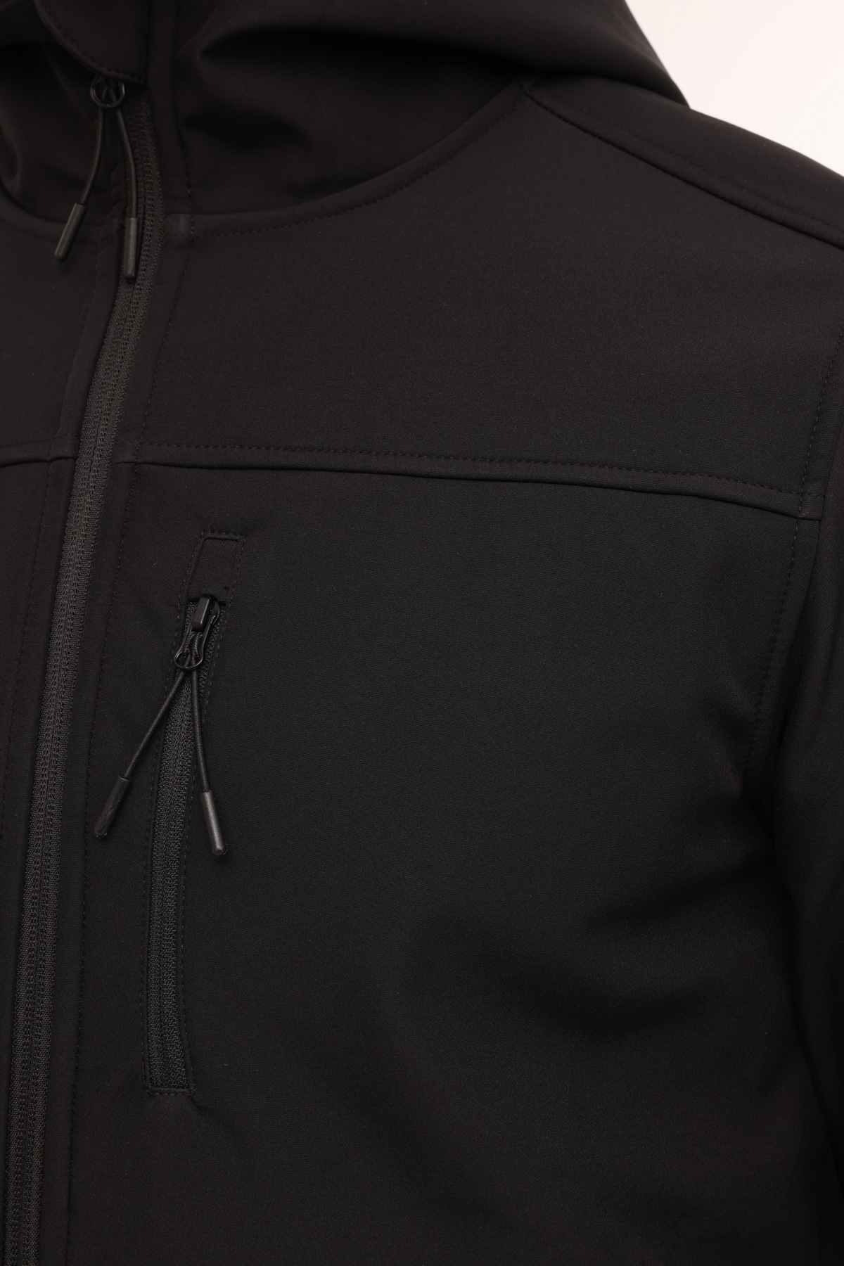 Kinetix ML BASIC SOFTSHELL 4PR Siyah Erkek Softshell görsel 4