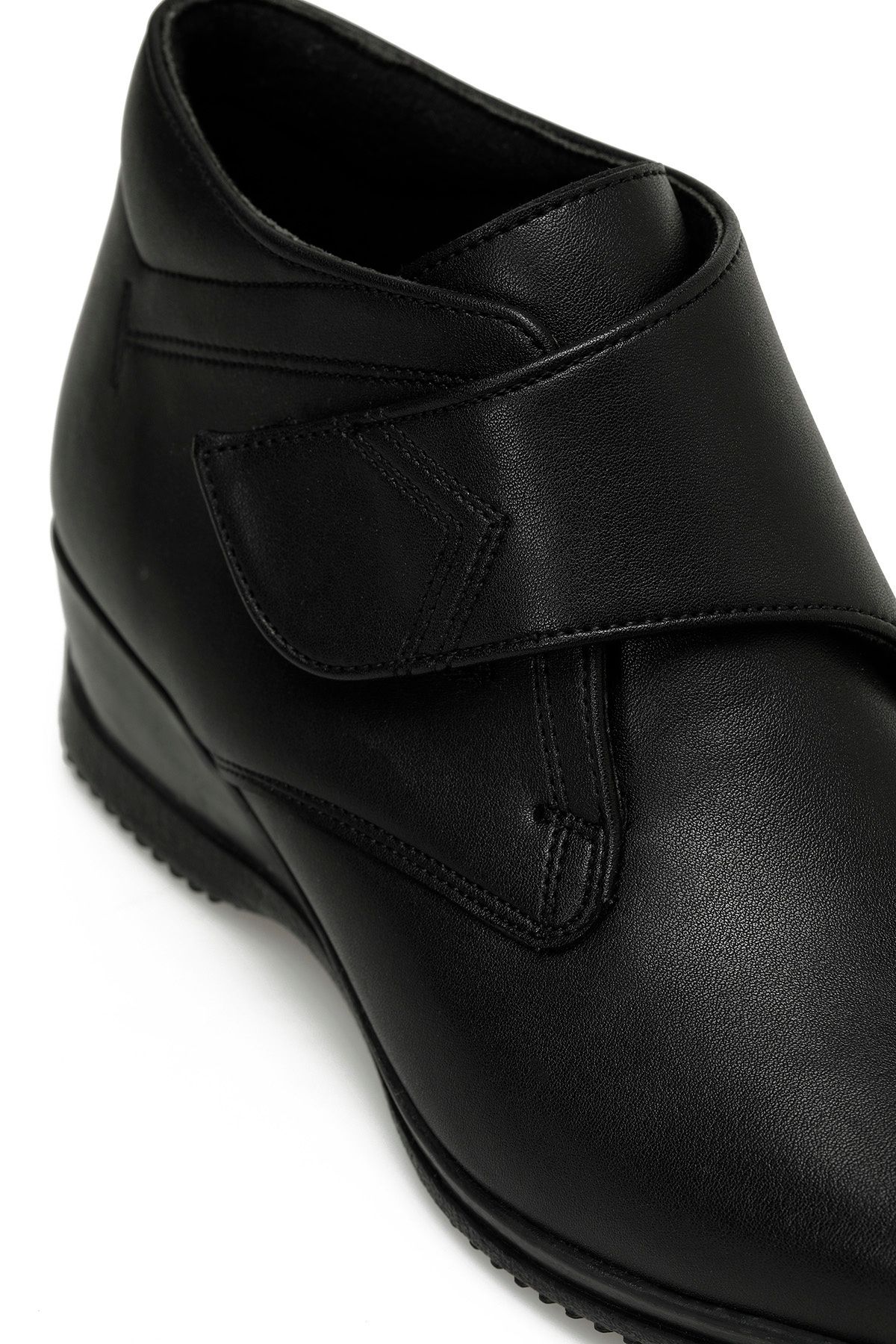 Polaris-165118Z3PR Black Women's Wedge Heel Boots 7