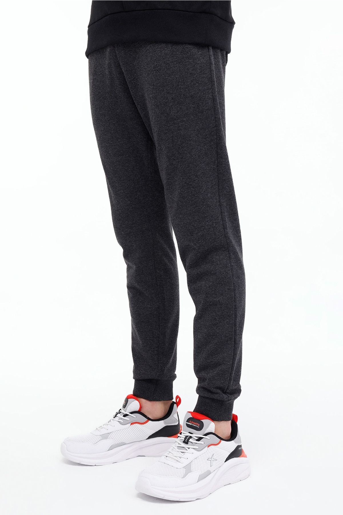 Kinetix-MR RJN226 بنطال رياضي رجالي - Jogger 4PR أنثراسايت ميلانج 1