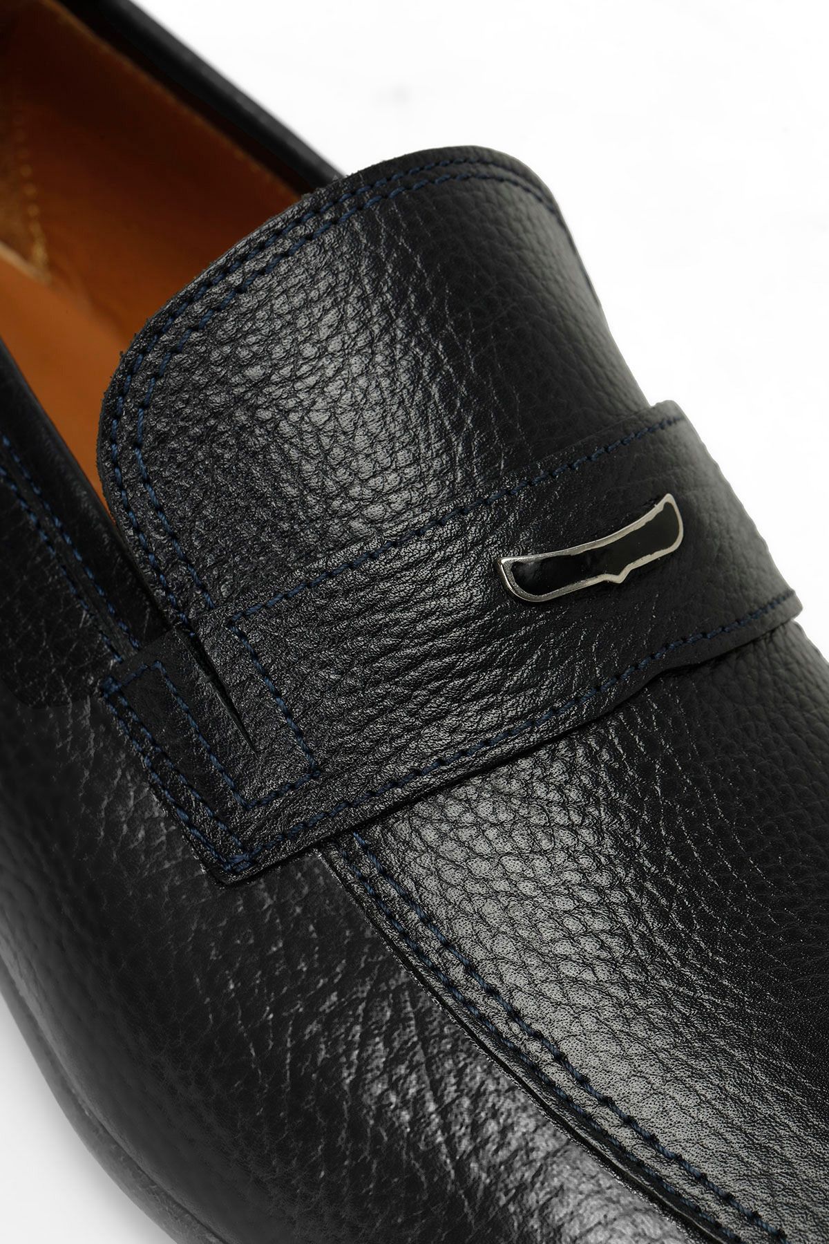 İnci-INCI SUNDY 4FX Marineblaue Herren-Loafer 7