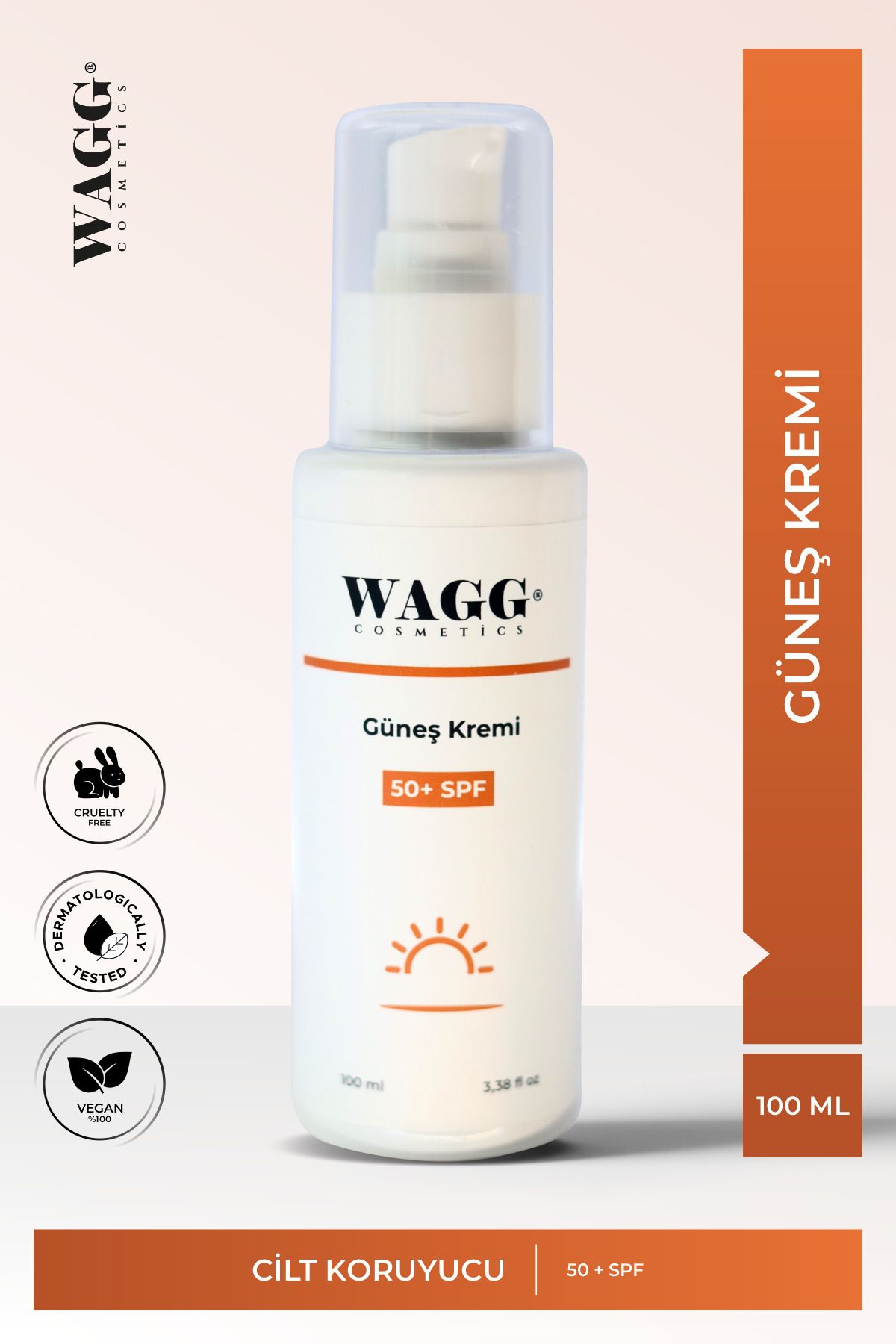 WAGG Cosmetics ☀️güneş Kremi 50 Spf 100ml