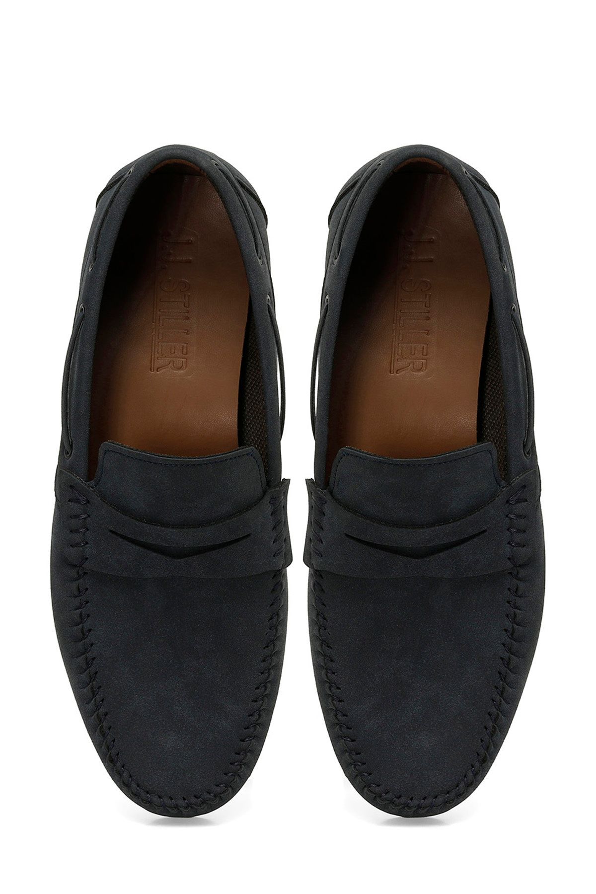 JJ-STILLER-Ανδρικά Loafers Navy Blue TARES 4FX 4