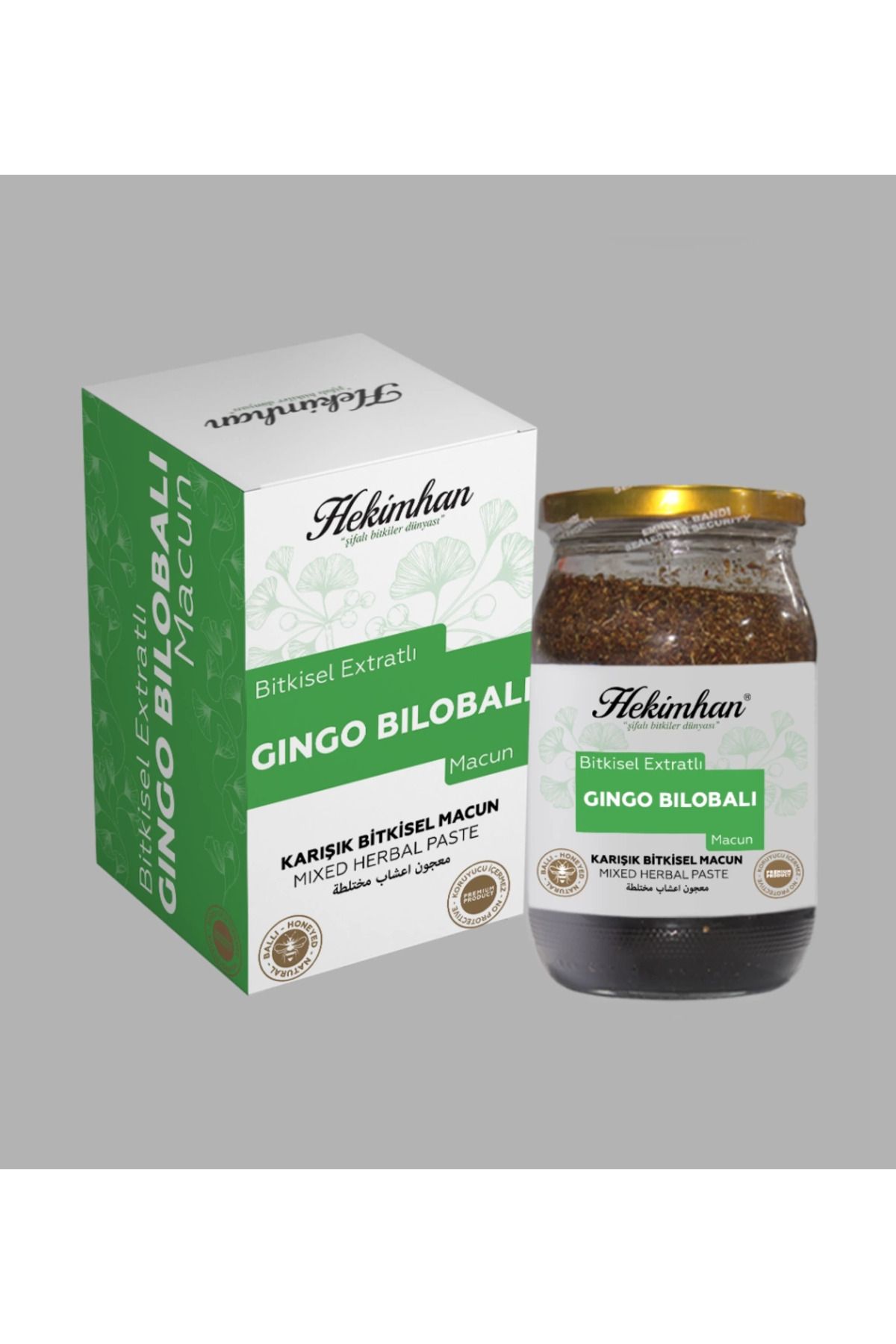 Hekimhan GINKGO BILOBALI BITKISEL MACUN 420 GR