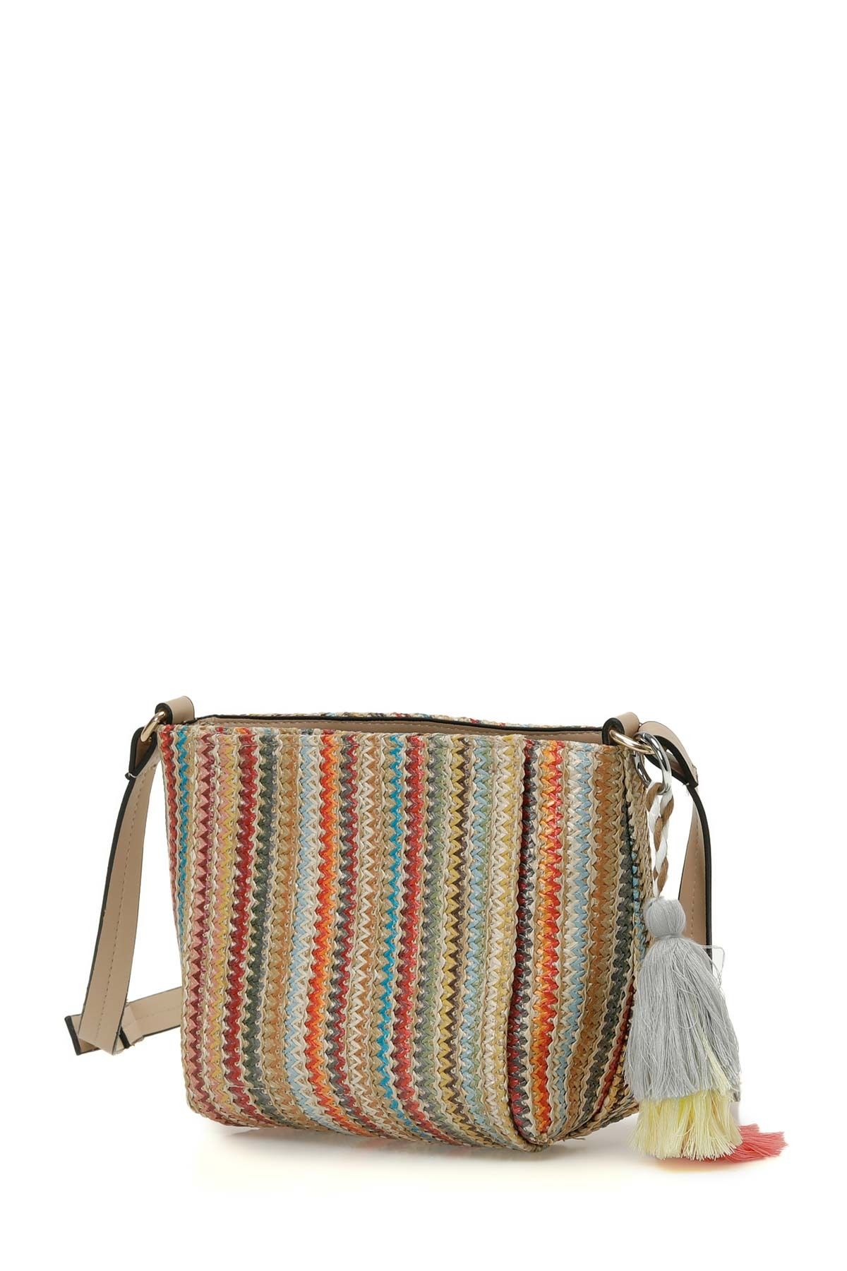 Butigo-Dámská crossbody kabelka Ecru Multi - Hsr Color, Cprz 4fx 2