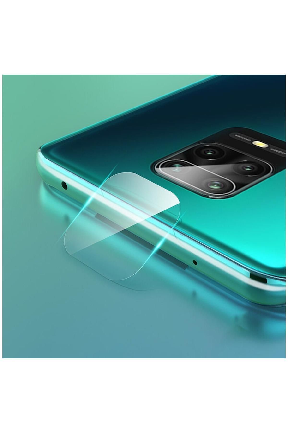 Zebana-Xiaomi Redmi Note 9 Pro Max Compatible Camera Lens Protection Glass Transparent 2