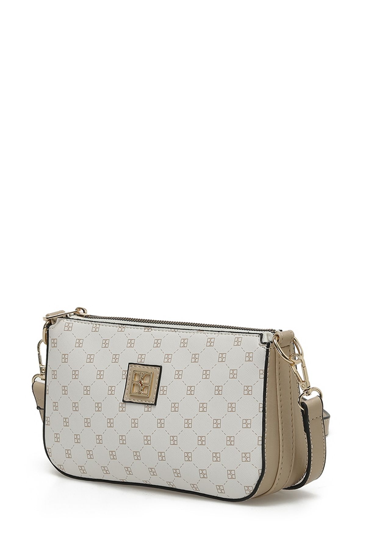 Butigo-MNG KMR CPRZ 4FX ECRU MULTI - Geantă crossbody pentru femei 2