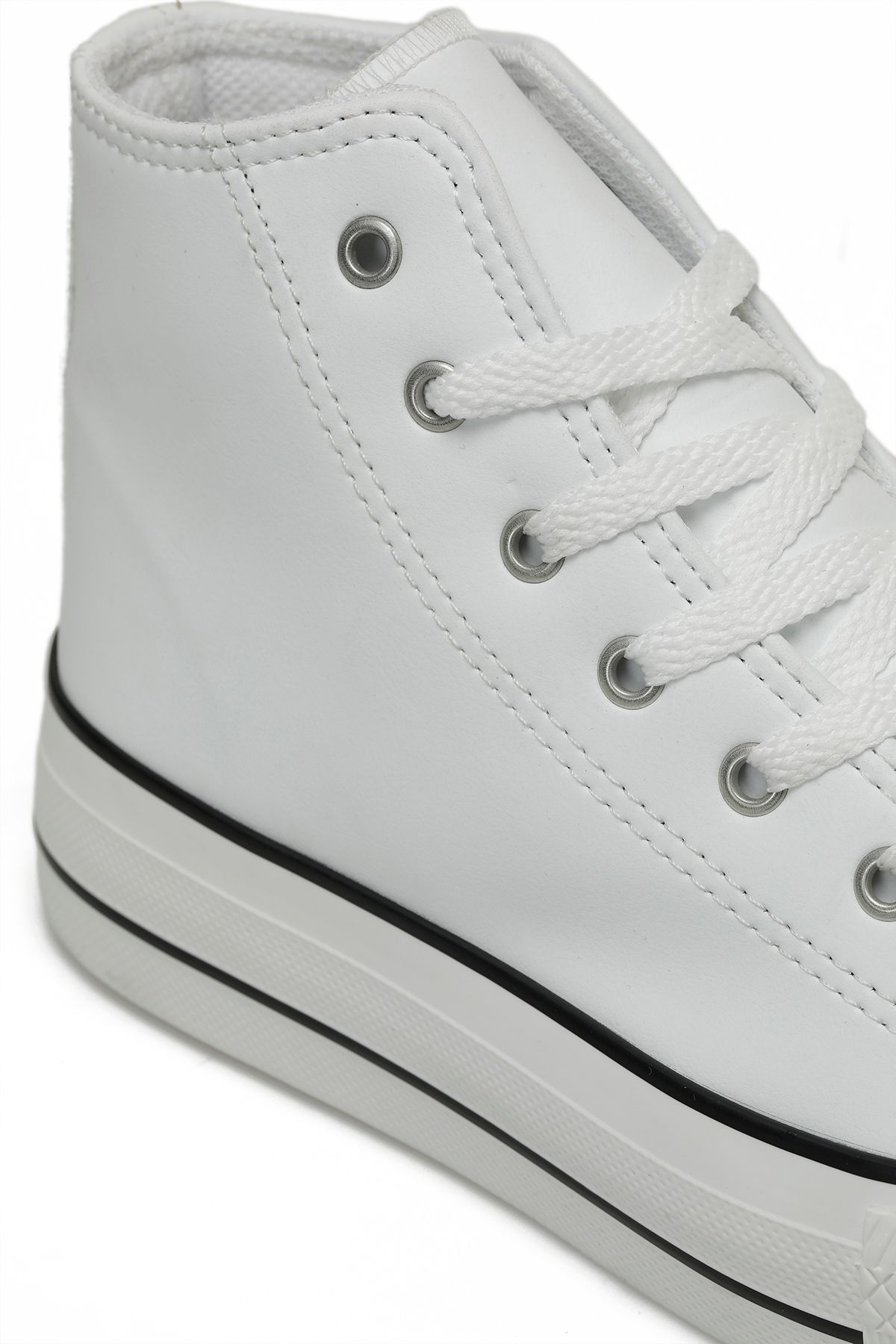 Butigo-CHICAGO 3PR White Women's Sneaker Boots 6