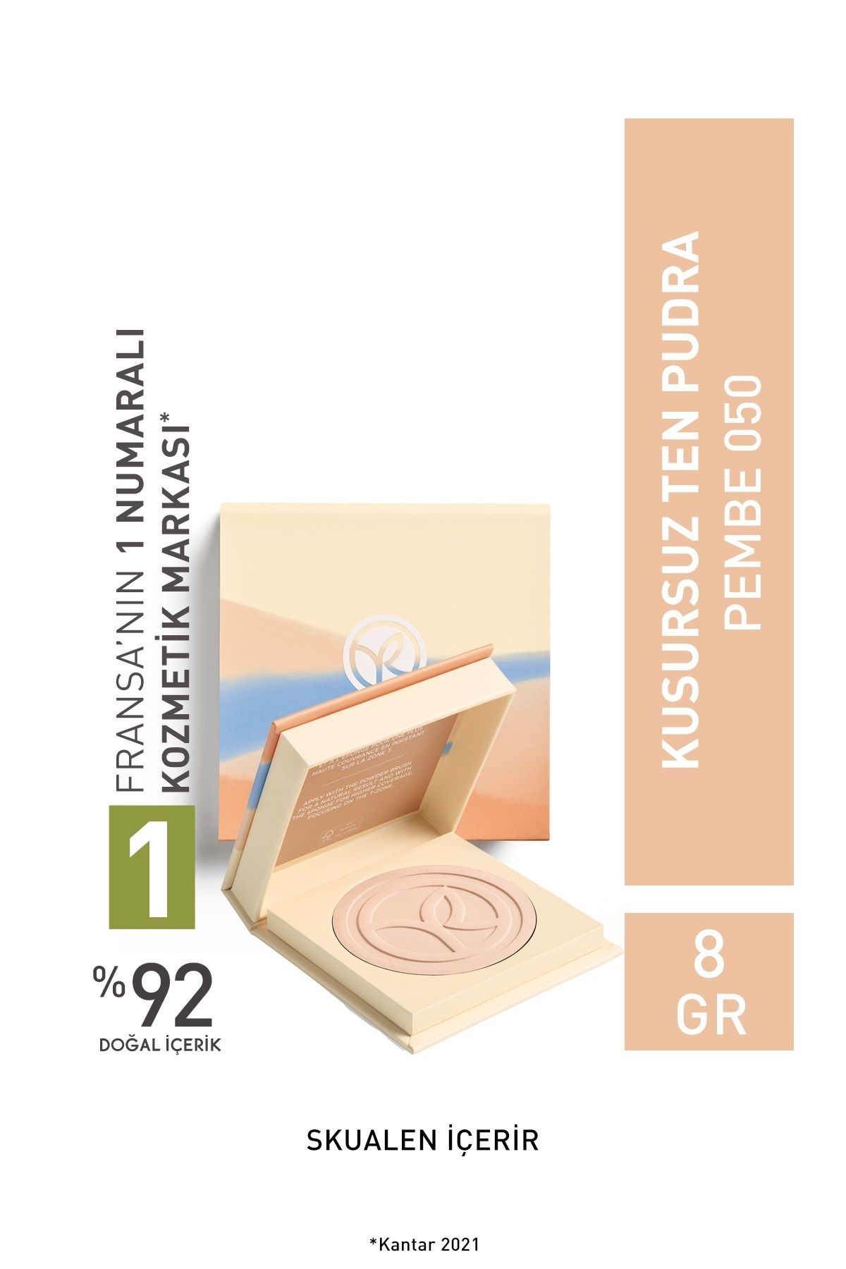 Yves Rocher Pembe 050 Kusursuz Doğal Mat Ten Pudra 10Gr