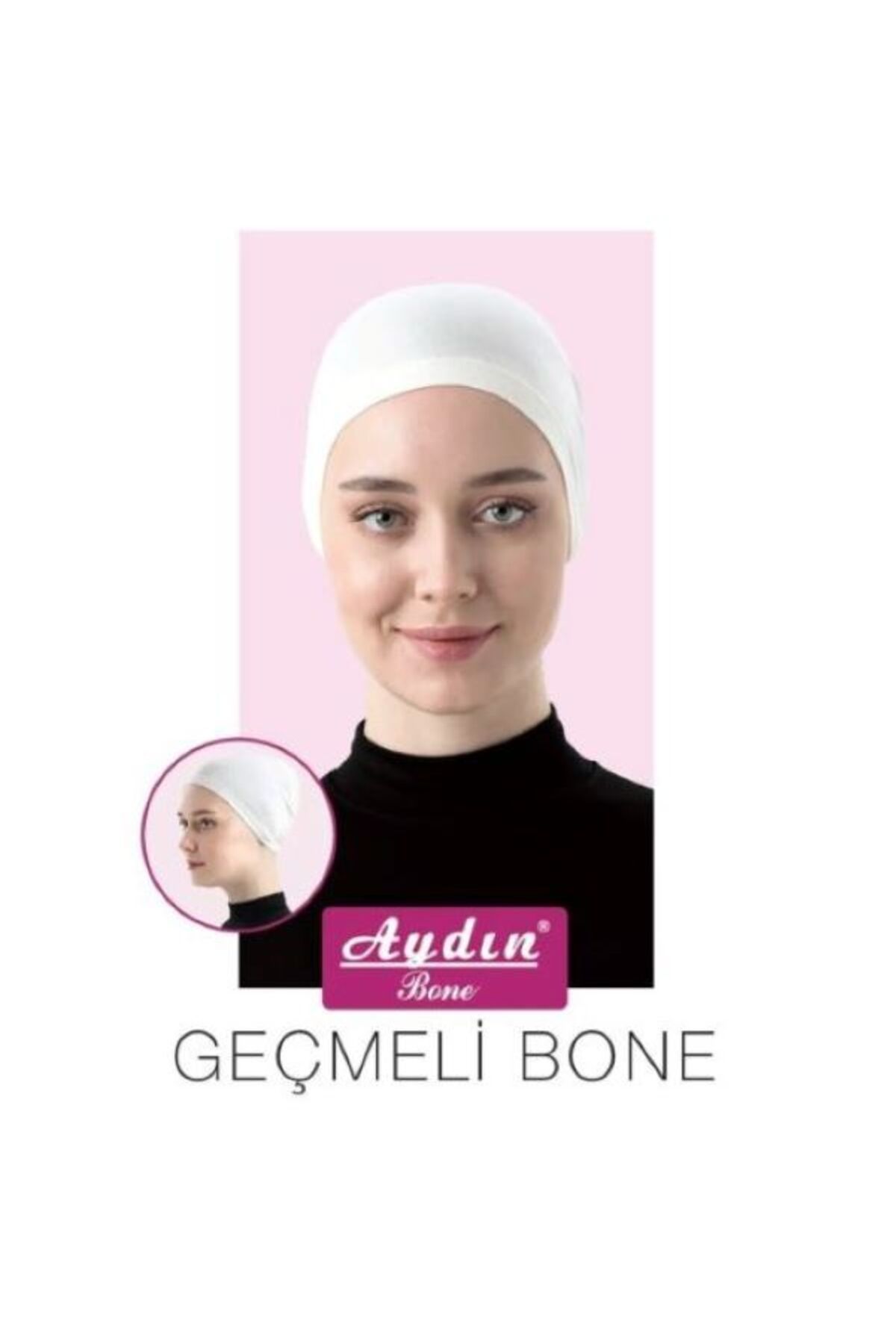 BELİNDA Kadın Penye Bone 3'lü Paket Siyah-Beyaz-Kiremit Rengi