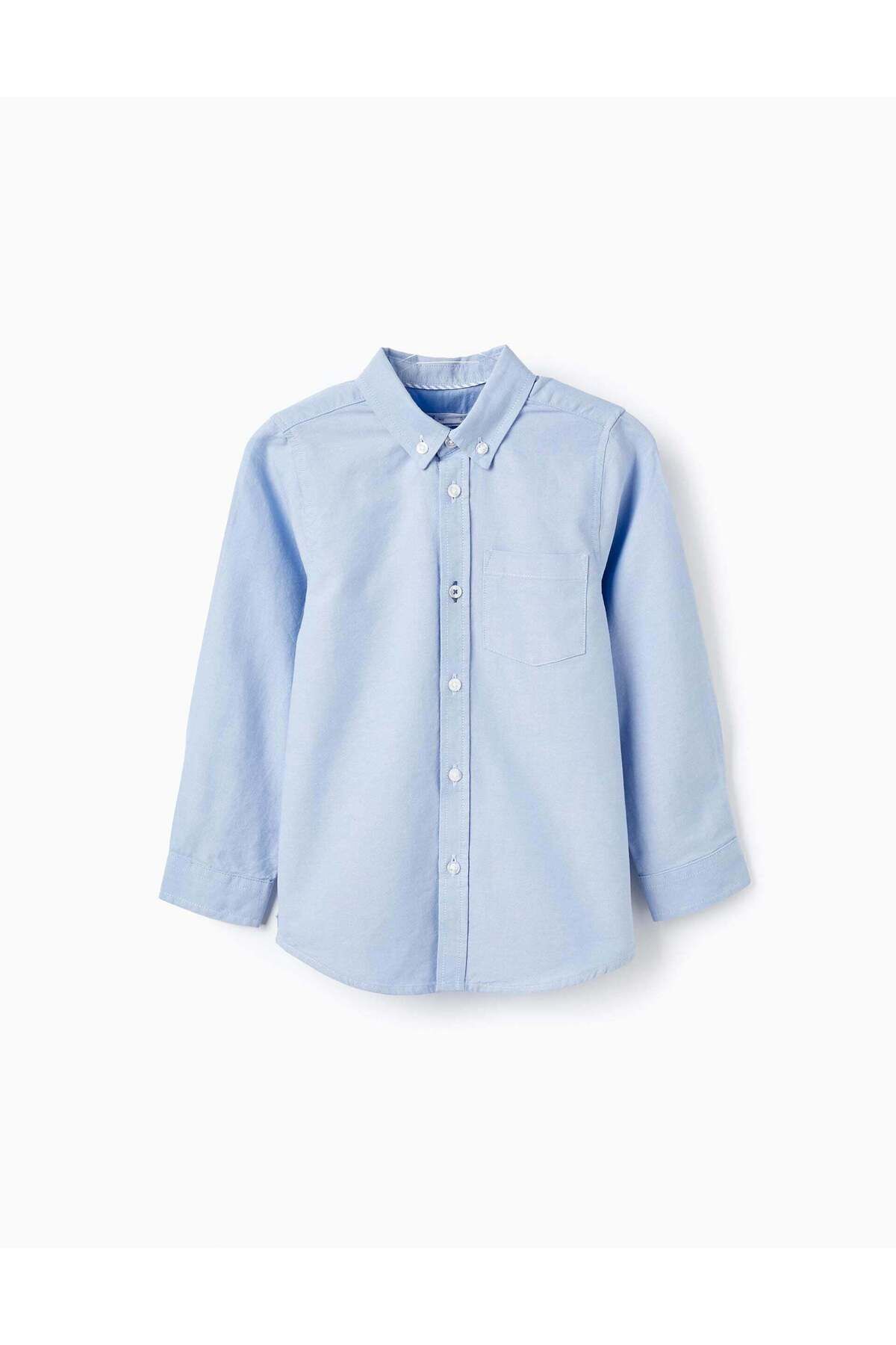 Ziddy-COTTON SHIRT FOR BOYS BLUE 1