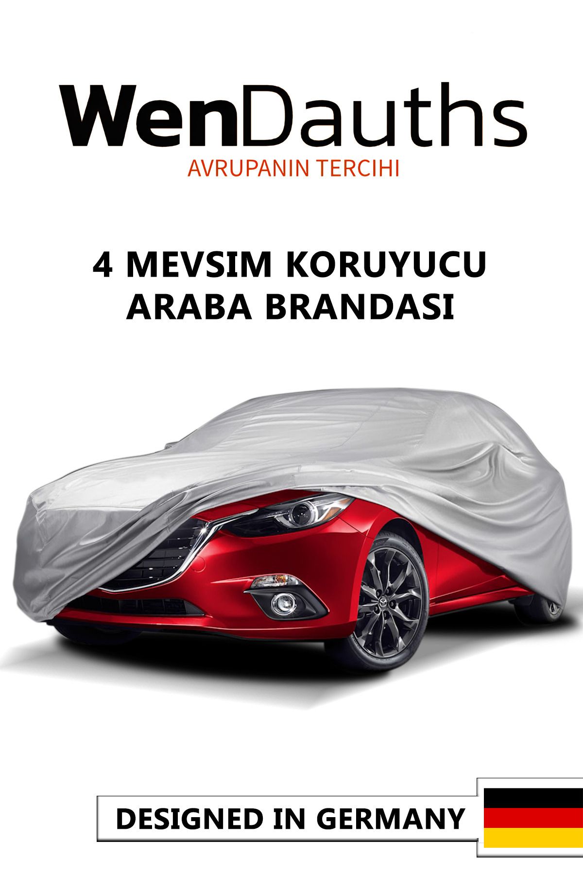 Wen Dauths Tüm Binek Araçlara Uyumlu Oto Araba Brandası - Örtüsü (SEDAN - HATCHBACK - SUV)