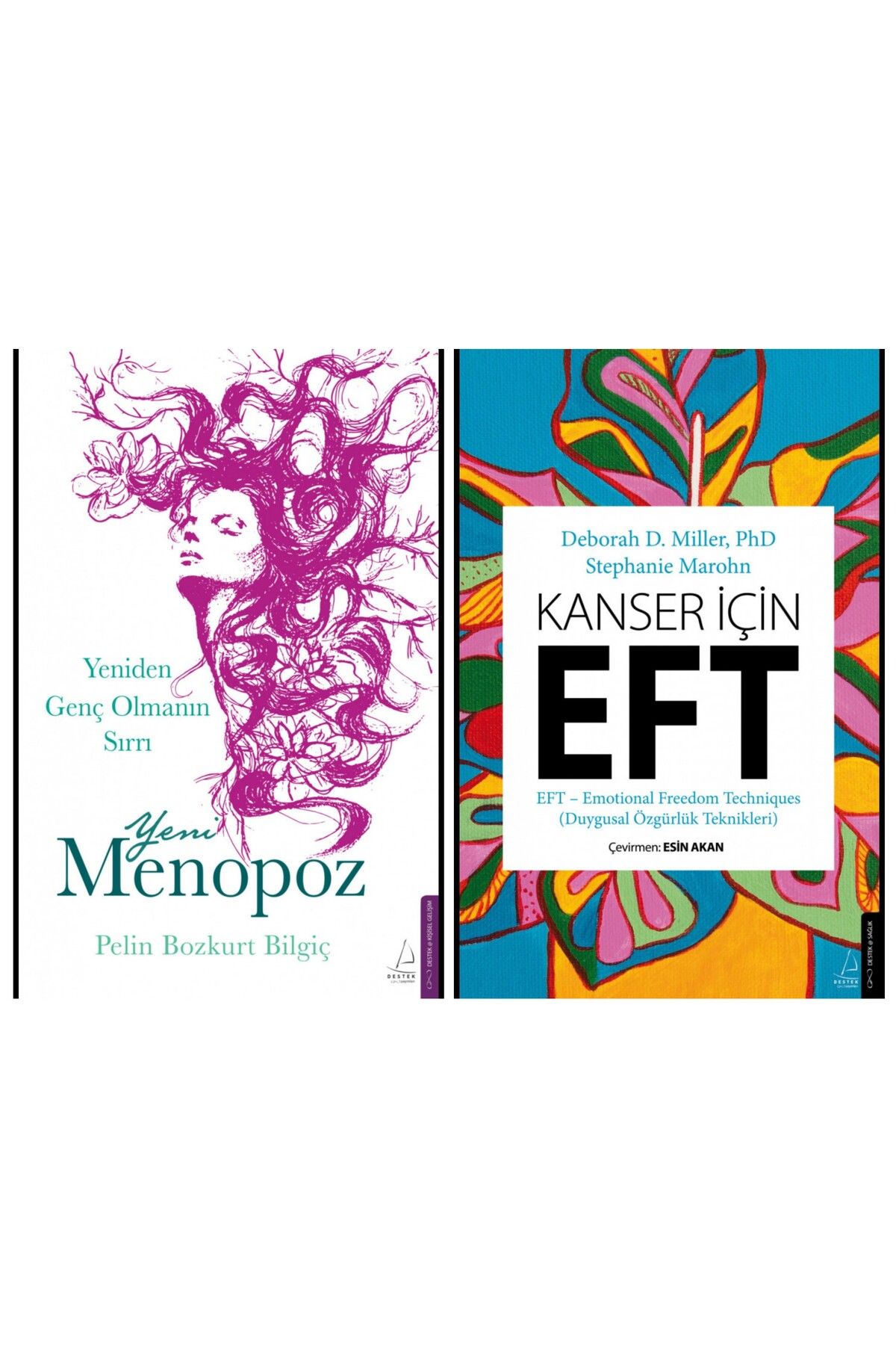 Destek Yayınları Yeni Menopoz/Kanser İçin EFT/ 2 Kitap Set