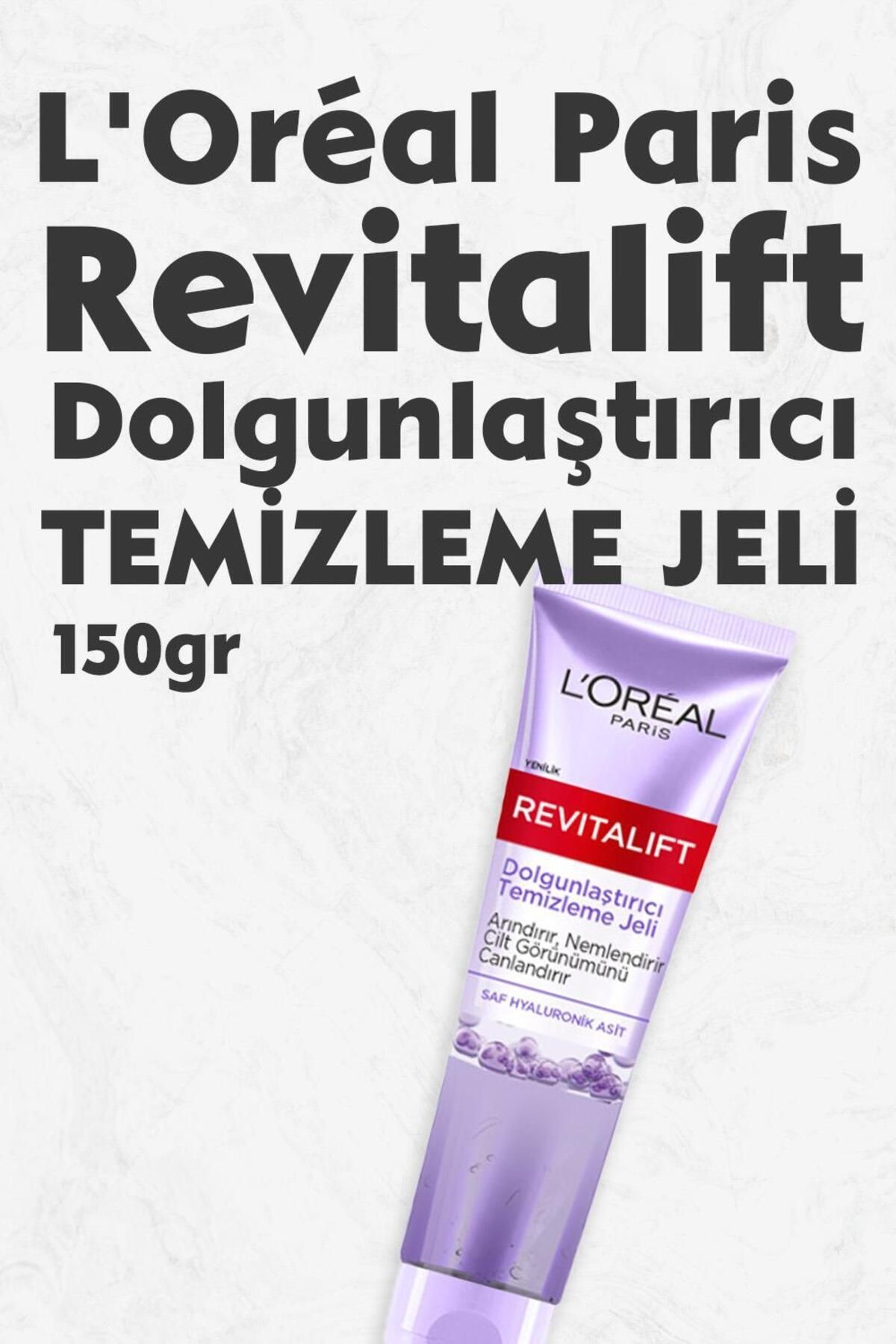 L'Oreal Paris Loreal Paris Revitalift Dolgunlaştırıcı Temizleme Jeli 150 ml