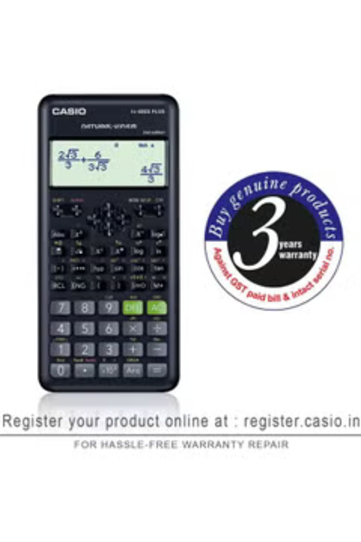 Casio-FX-82ESPLUS-2 2nd Edition Function Scientific Calculator Multicolour 5