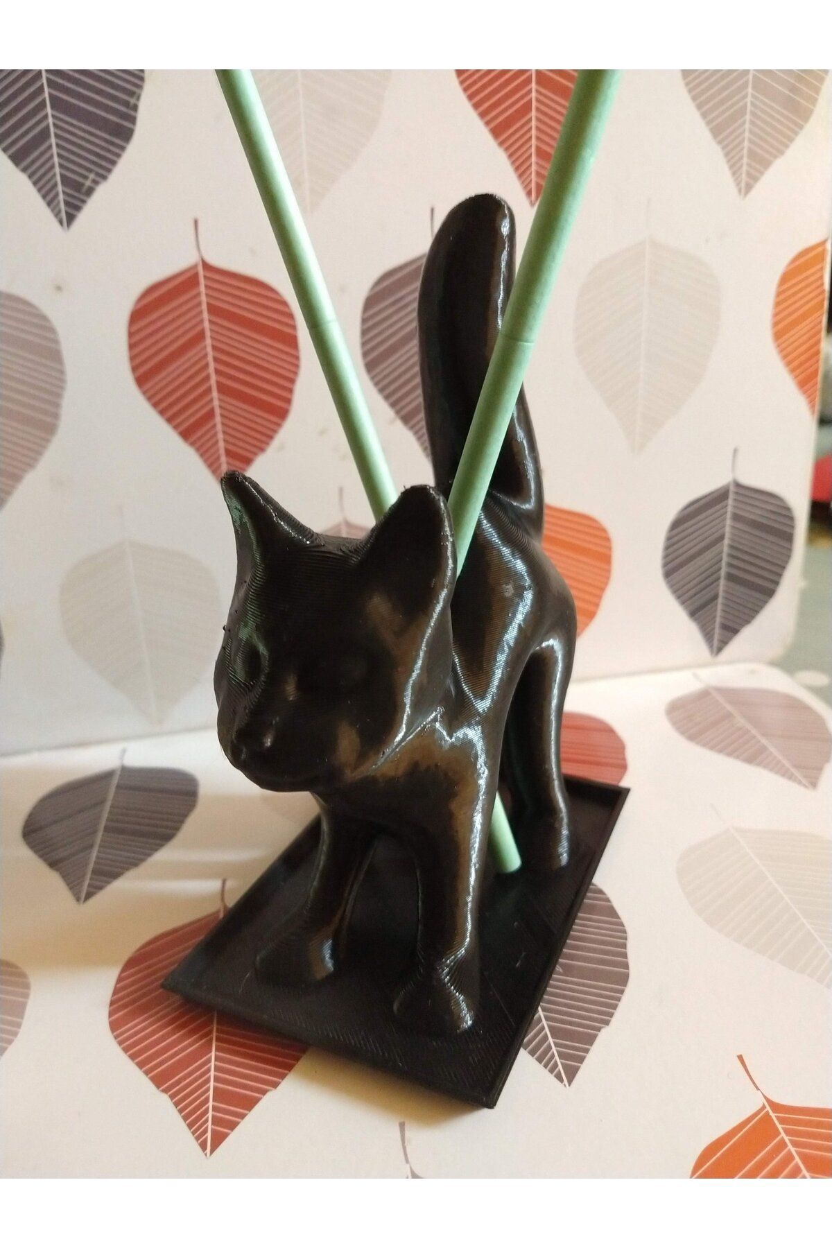 Vision Craft Cadılar Bayramı Kedi Tütsü / Parfüm Çubuğu Tutucu T3886777