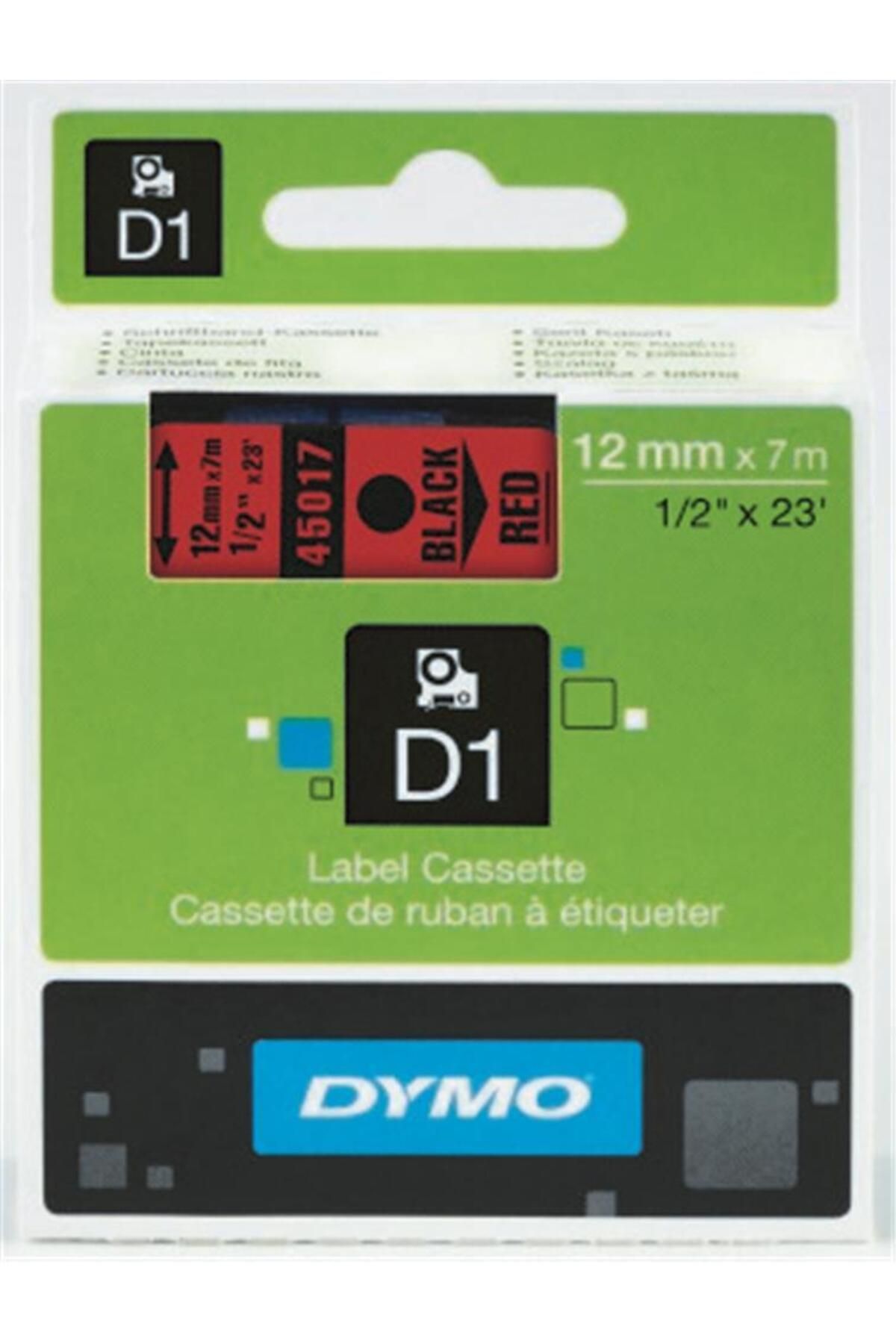 Dymo S0720560 D1 Yedek Şerit, 12 Mm X 7 Mt, Mavi- Siyah (45016)