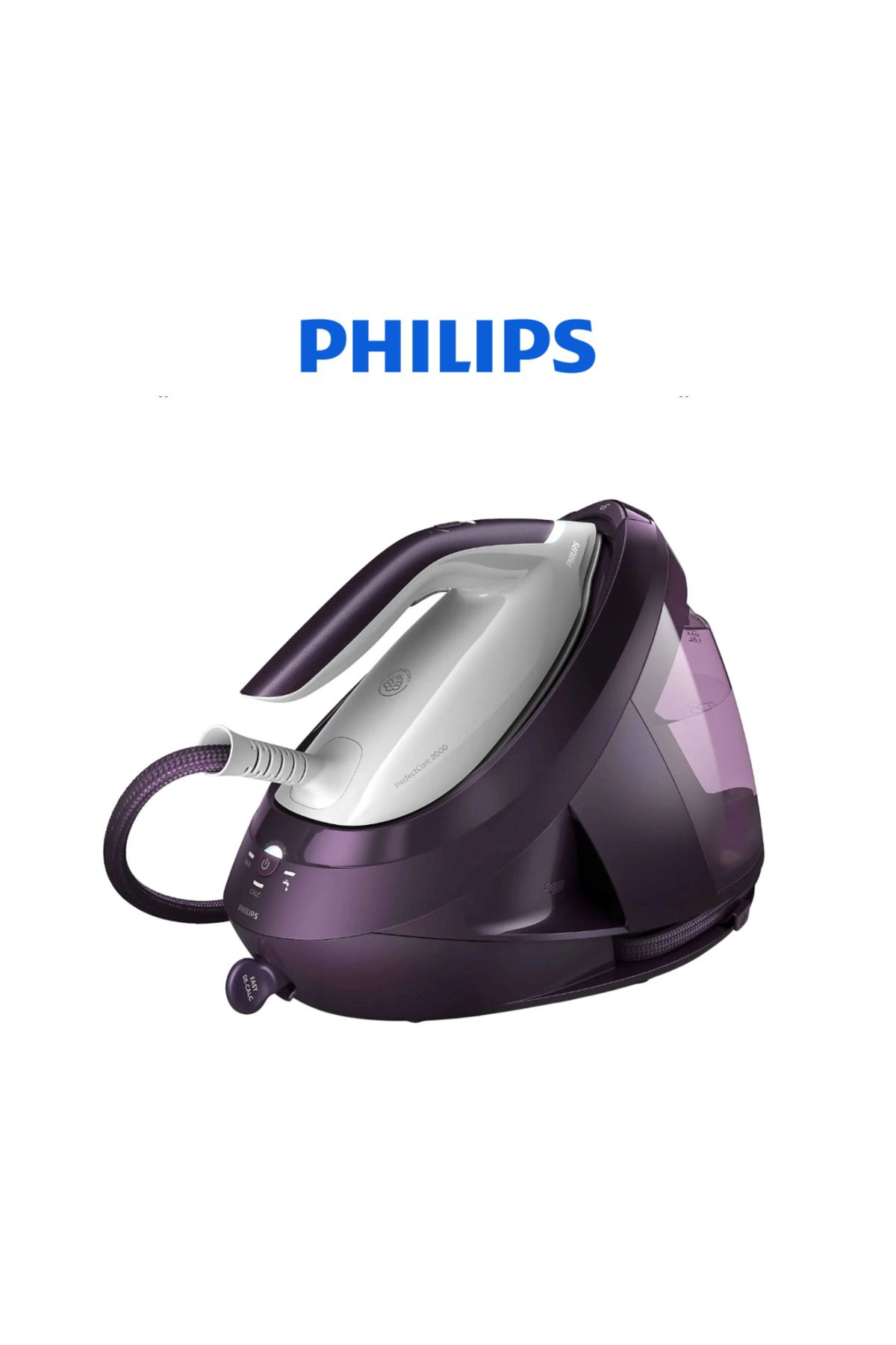 Philips 2700 W Buhar Kazanlı Ütü SteamGlide Elite Taban Otomatik Olarak Buhar Veren Ütü