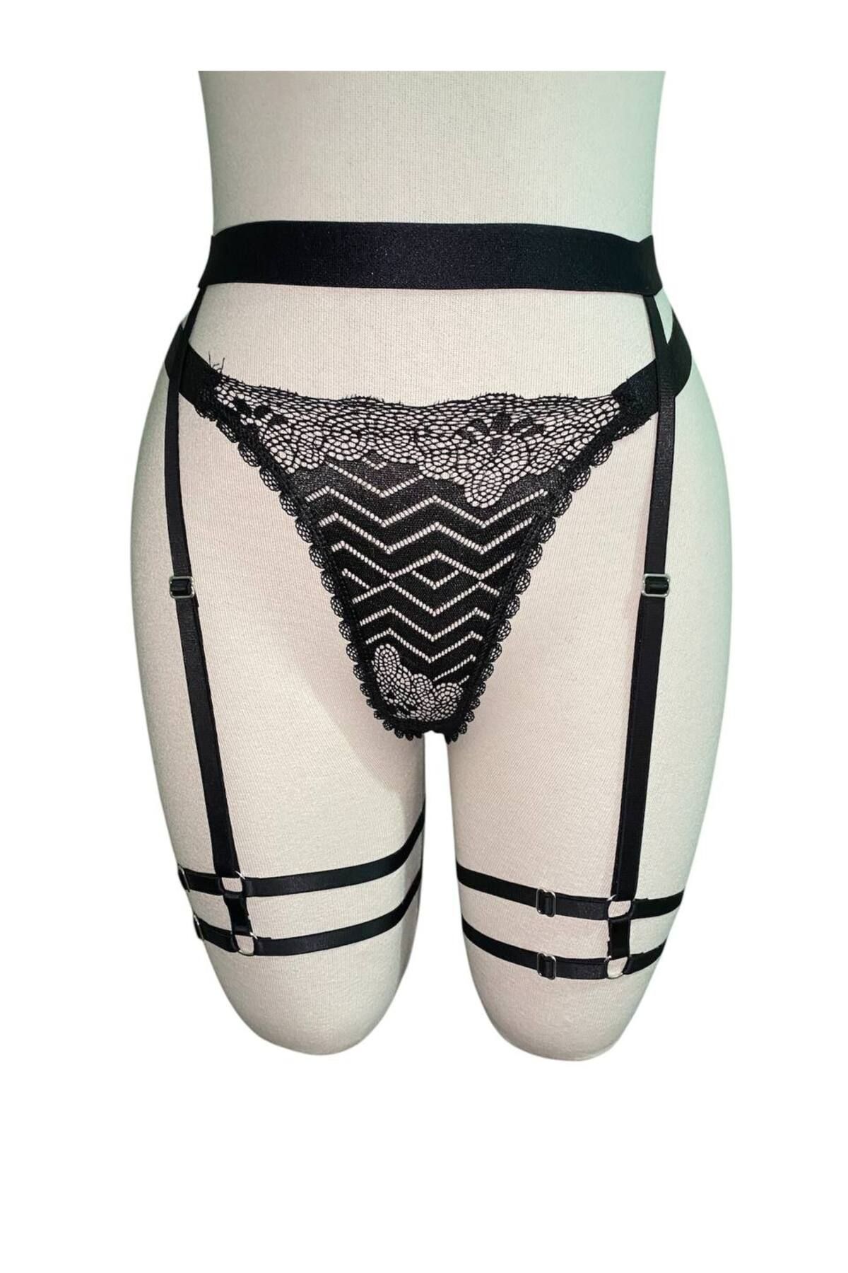 İNSPİRA-Elastic Standard Size Garter Adjustable Rubber Belt, You Can Adjust to Your Own Size. 5