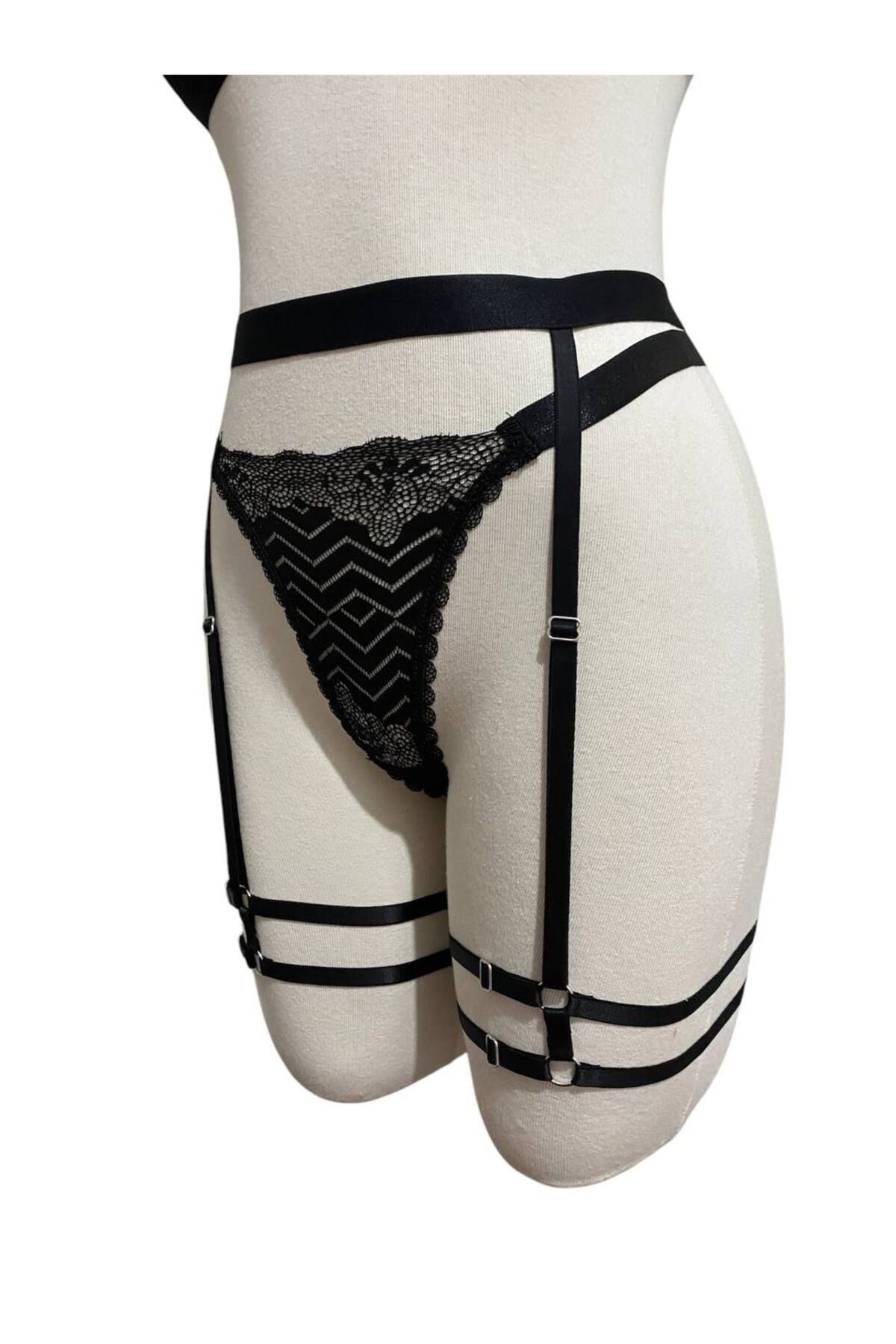İNSPİRA-Elastic Standard Size Garter Adjustable Rubber Belt, You Can Adjust to Your Own Size. 2