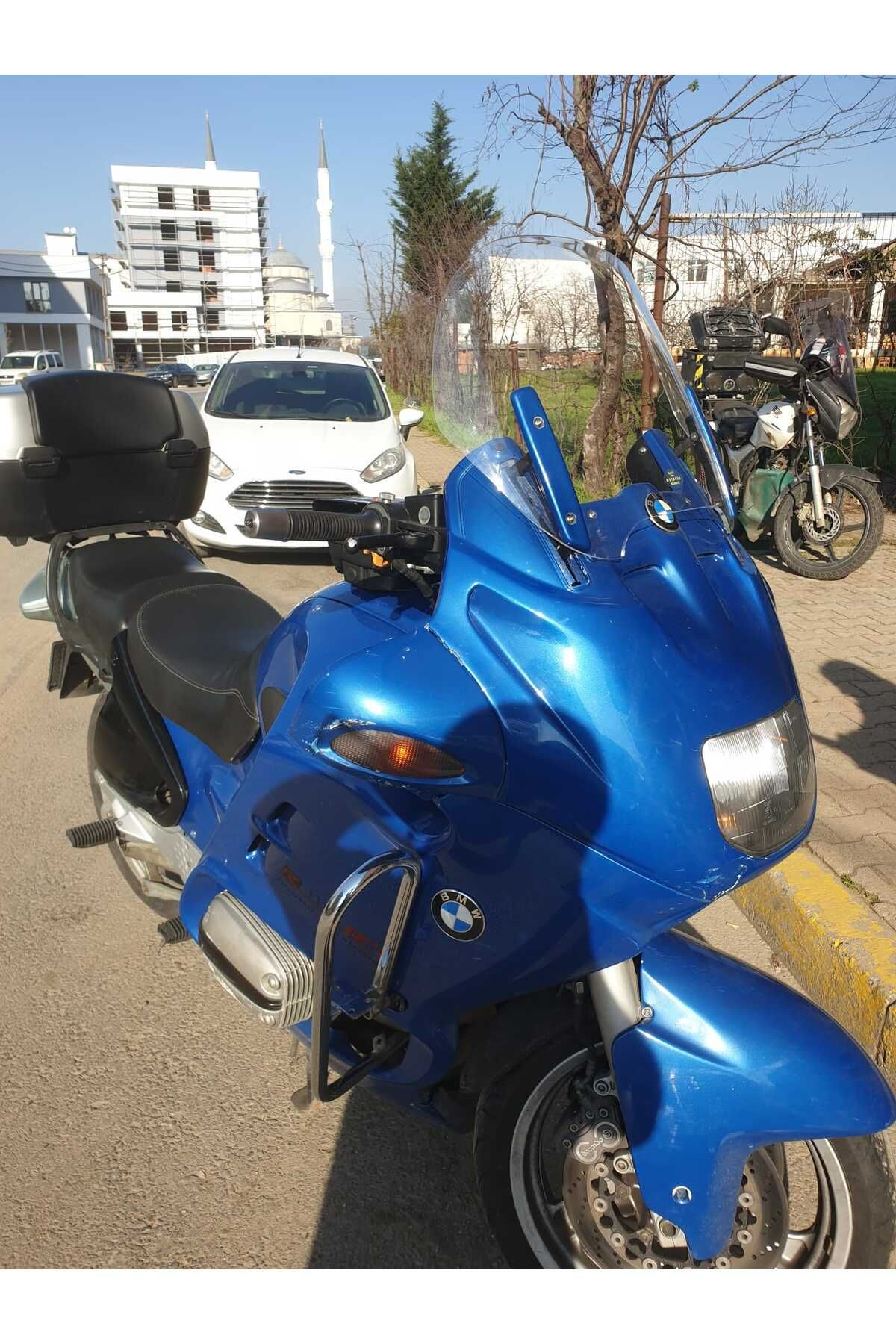 Bmw R 1100 RT Siperlik Ön Cam 1994-2000 Model 40cm Şeffaf Renkli 4mm