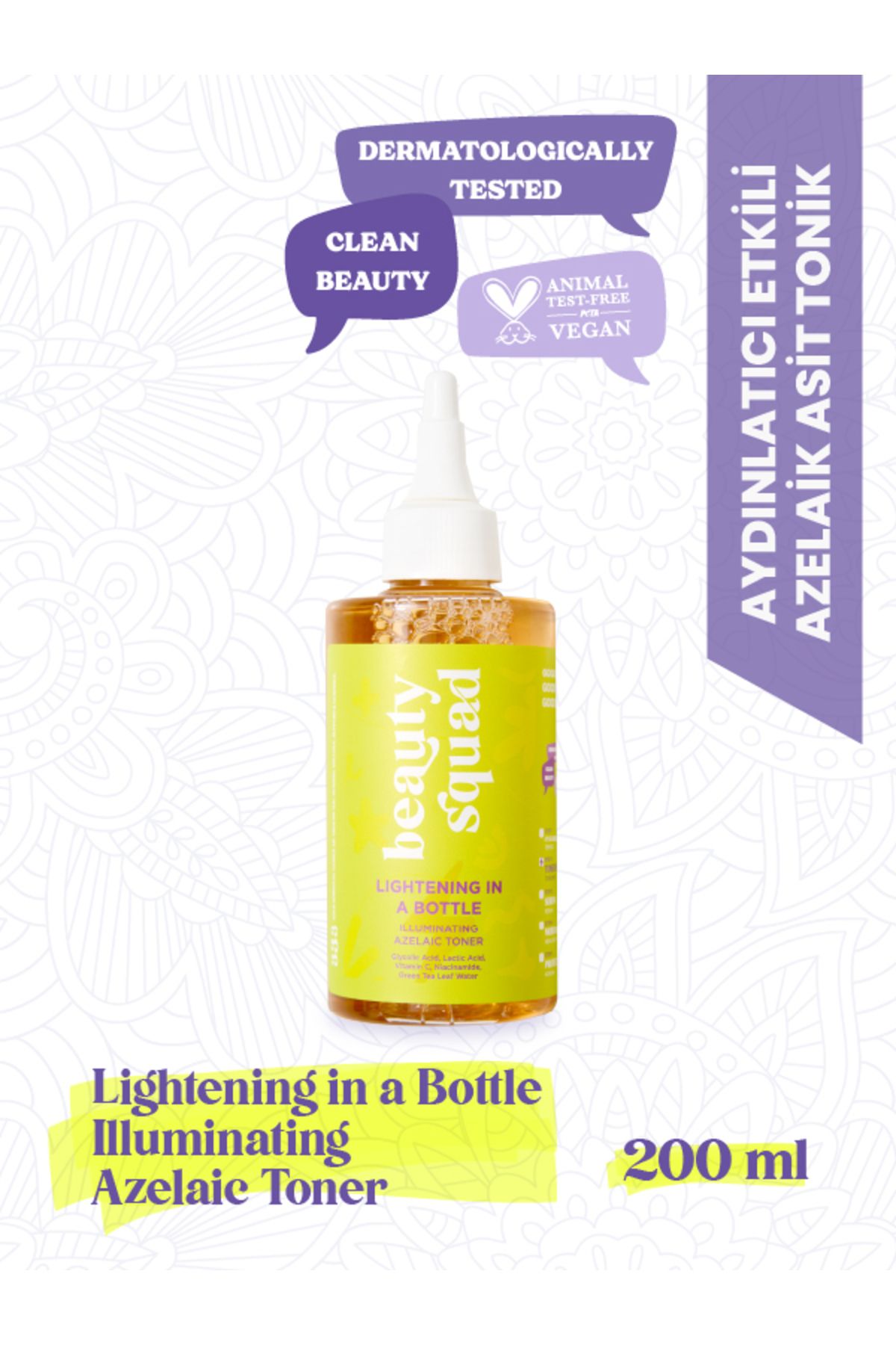 Lightening In A Bottle Illuminating Azelaic Toner - Aydınlatıcı Etkili Azelaic Tonik 200 ml