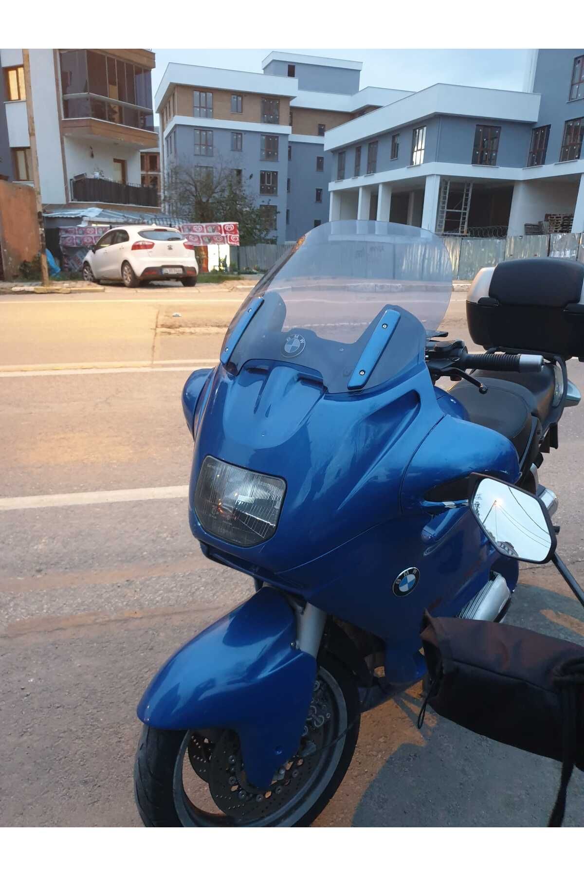 Bmw R 1150 RT Siperlik Ön Cam 2001-2005 Model 40cm Füme Renkli 4mm