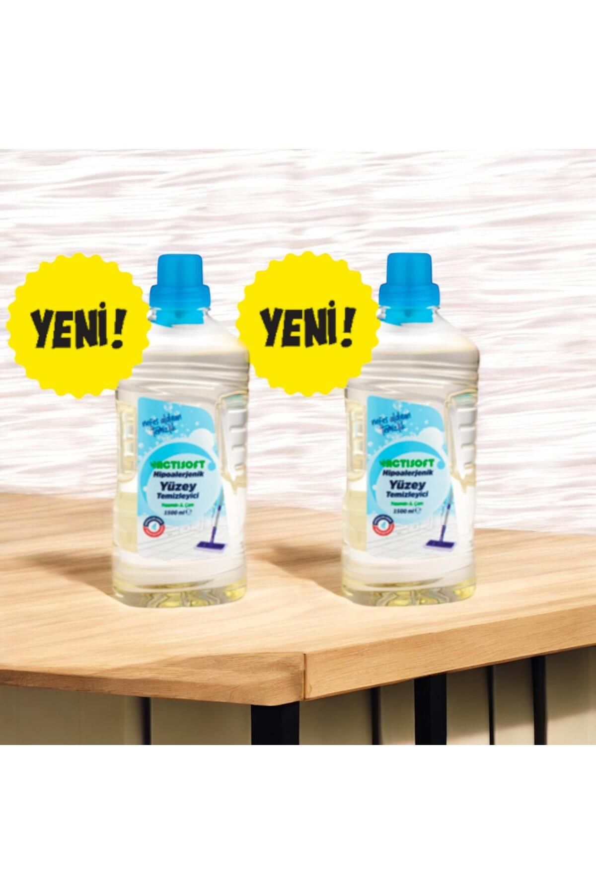 actisoft Hipoalerjenik Yüzey Temizleyici 1500 Ml X 2 Adet Yeni Ürün