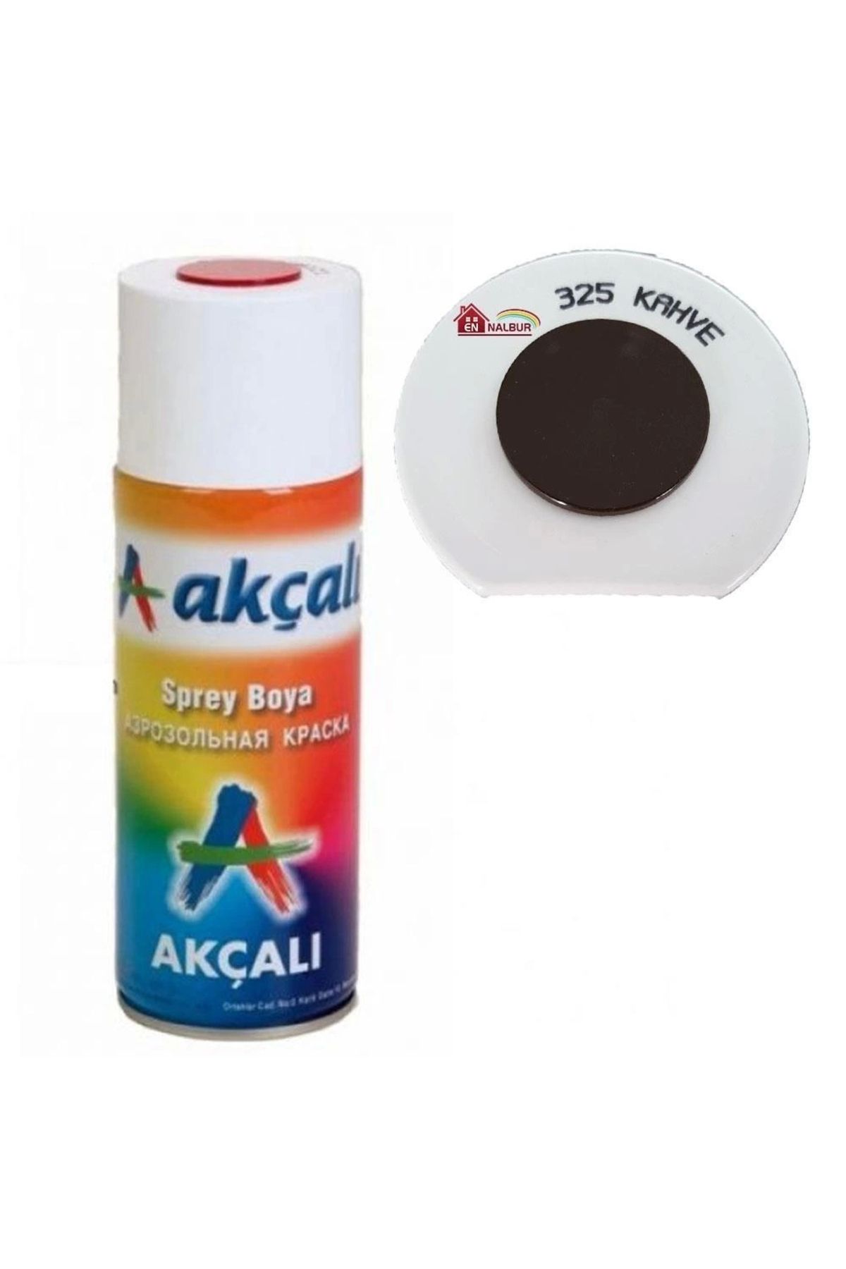 Akçalı Akçalı Sprey Boya 400 ml 325 Kahve