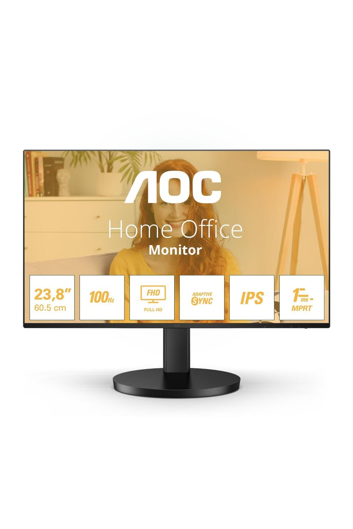 Aoc 24b3ha2 23.8" 1 Ms 100 Hz Adaptive Sync Full Hd Ips Gaming Monitör