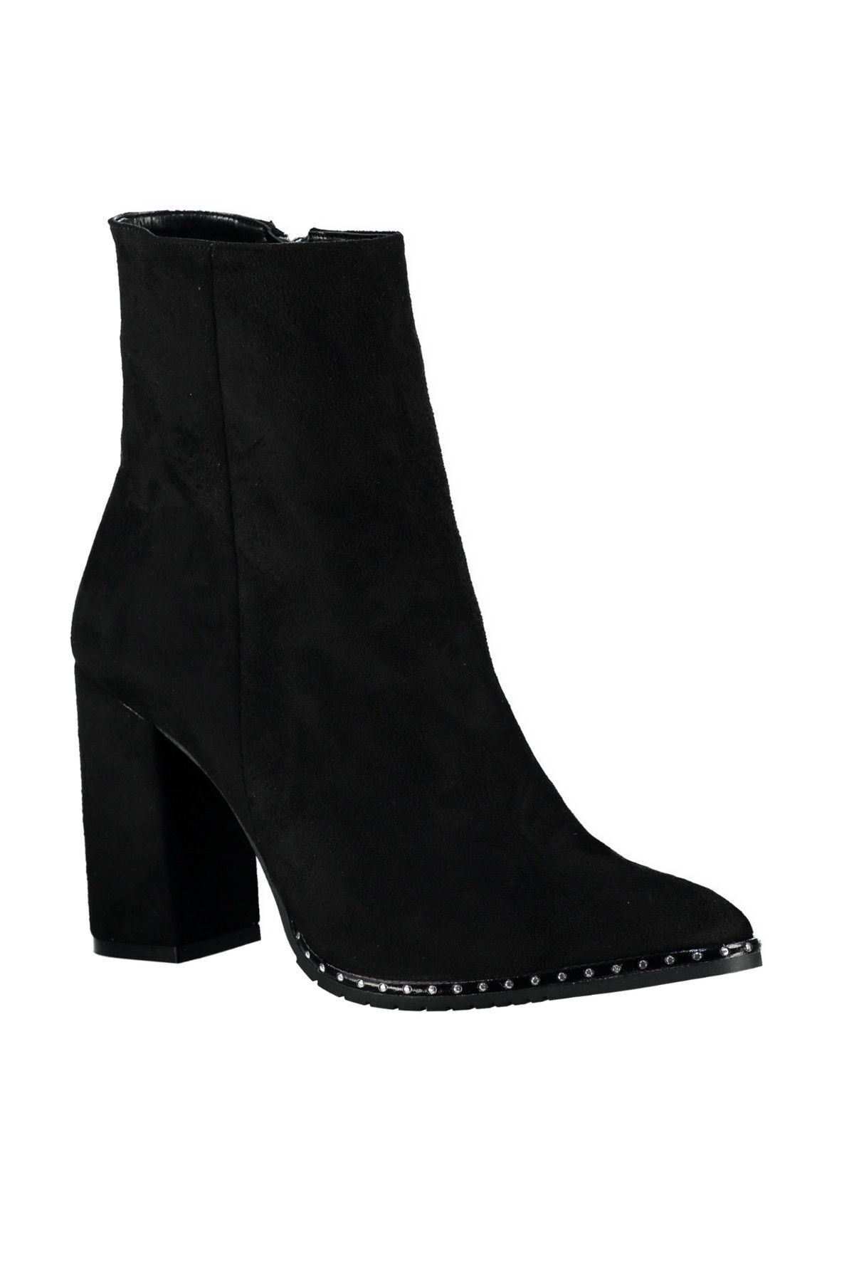 Fox Shoes-Черни дамски боти C654088202 3