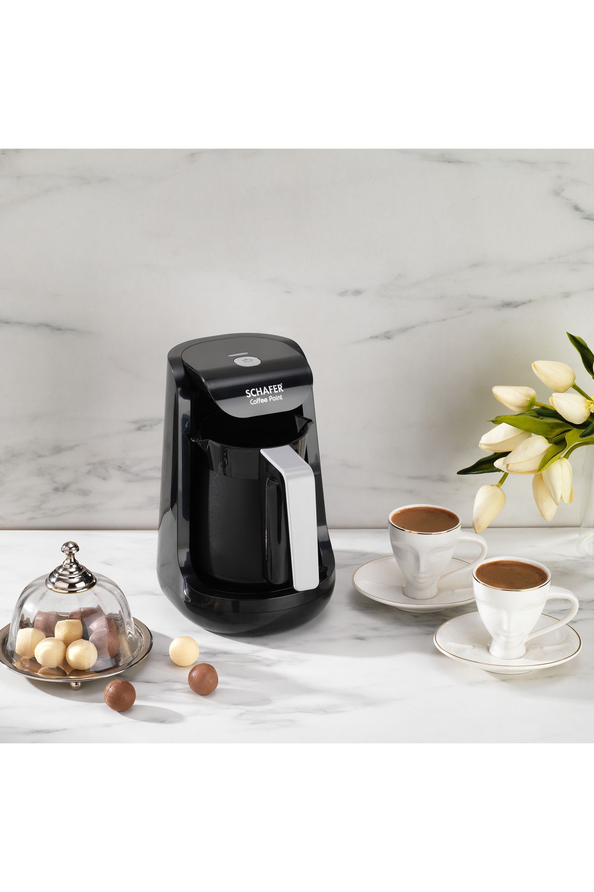 Schafer-Blackgray Coffee Point Turkish Coffee Maker 3