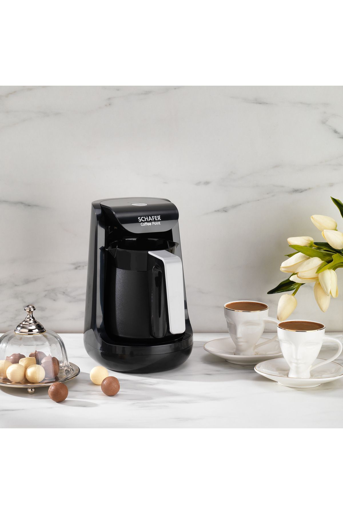 Schafer-Blackgray Coffee Point Turkish Coffee Maker 2
