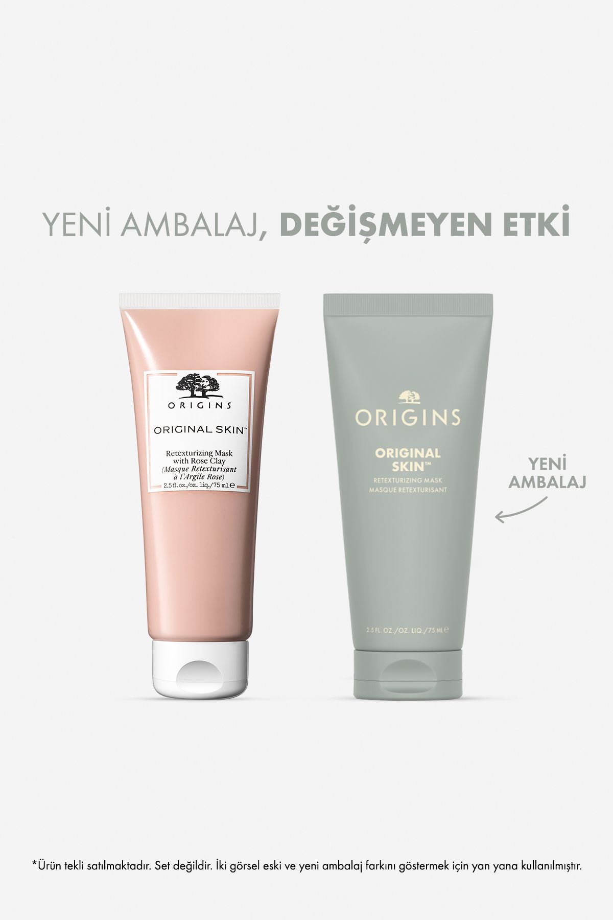 ماسک احیا کننده با محتوای خاک رس ORIGINAL SKIN - 75 میلی لیتر Origins