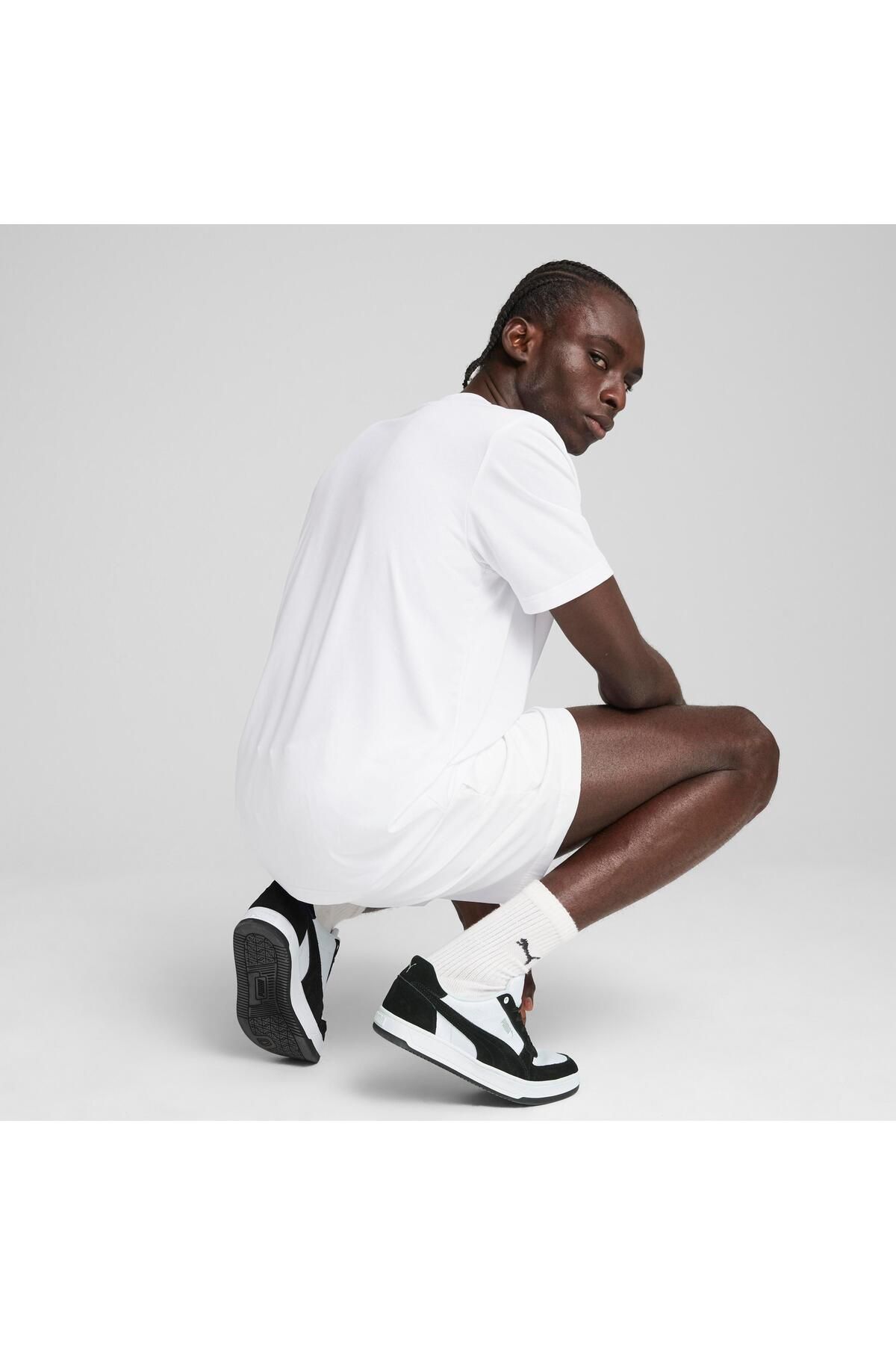 Puma-Фитнес тениска от полиетиленова тениска с малко лого Ess 2