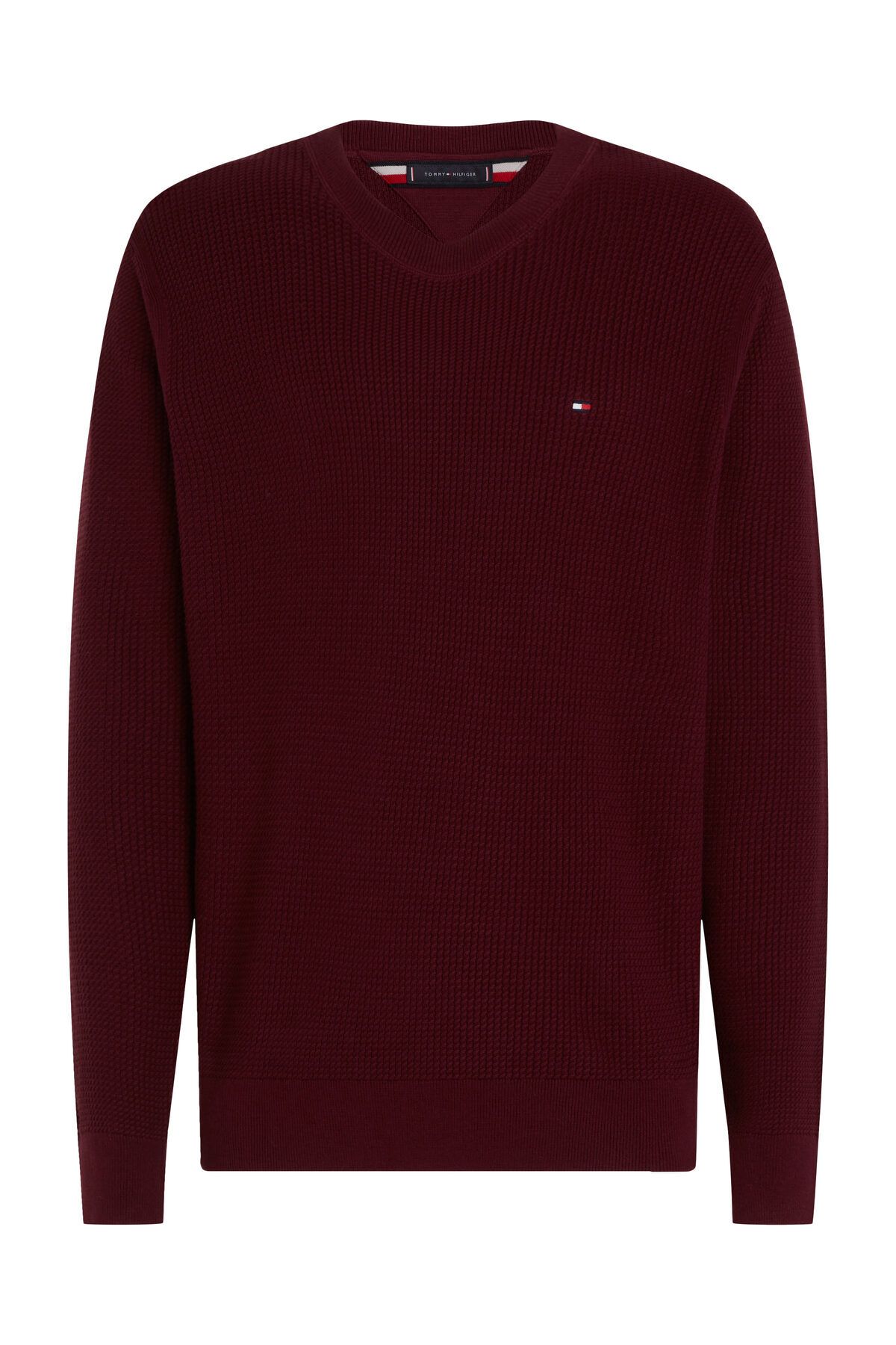 Tommy Hilfiger Structure Crew Nk - Nowy Krój Mężczyzna - S