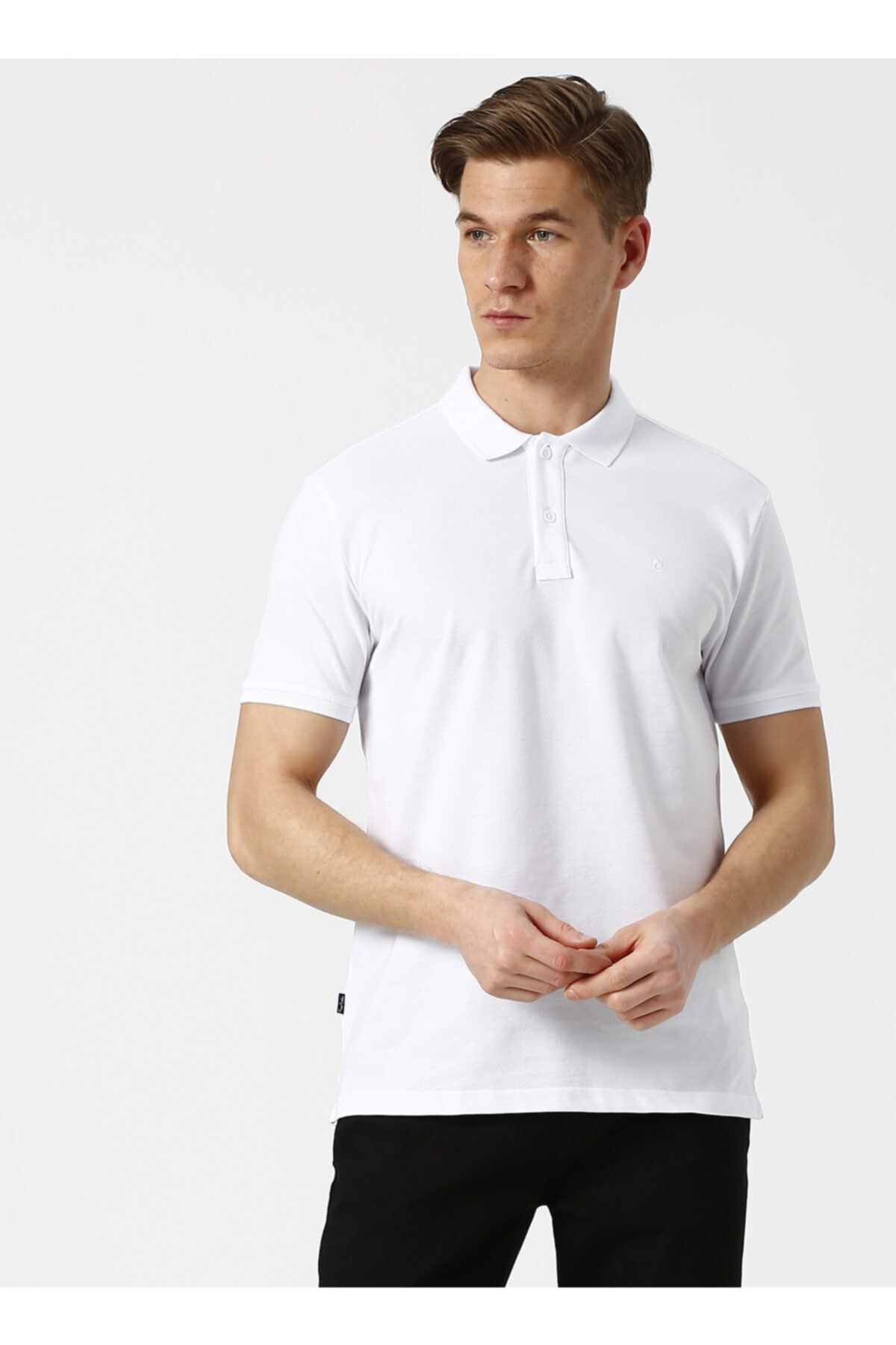 تیشرت مردانه سفید پیرکاردین | 5002382091 اورجینال - تصویر 5