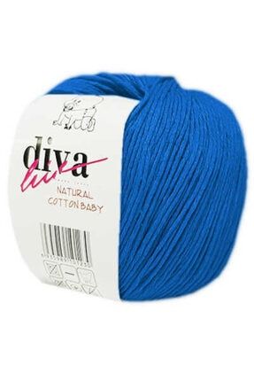 Diva Natural Cotton Baby Bebe Ipi 1256 Mavi DiwaLine-DV004