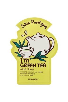 I'm Green Tea Mask Sheet - Yeşil Çay Maskesi ImRealMaskSheet