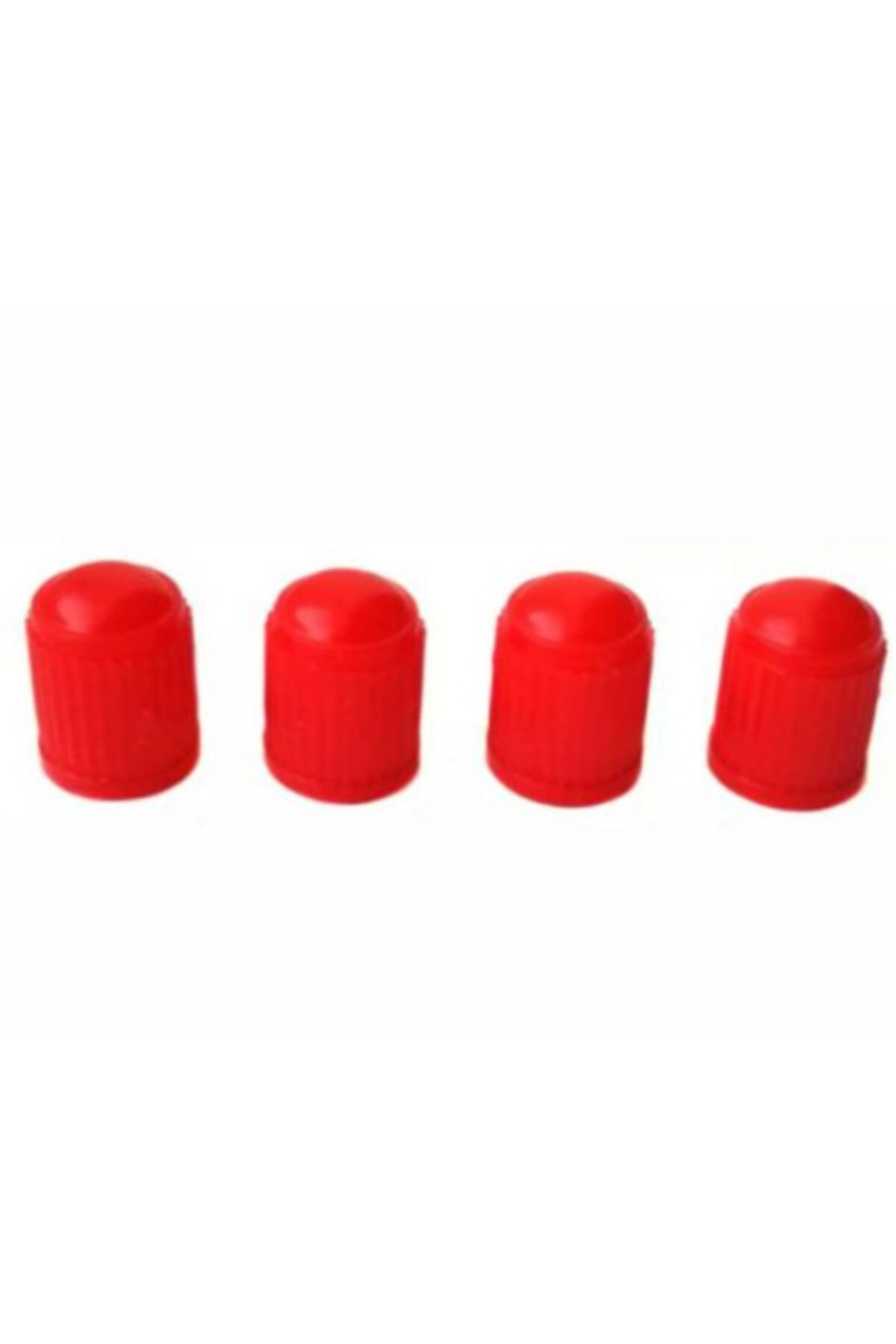 Bicycle-Scooter-Car-Motor Valve Cover Red Color 4 Pieces Valve Cover