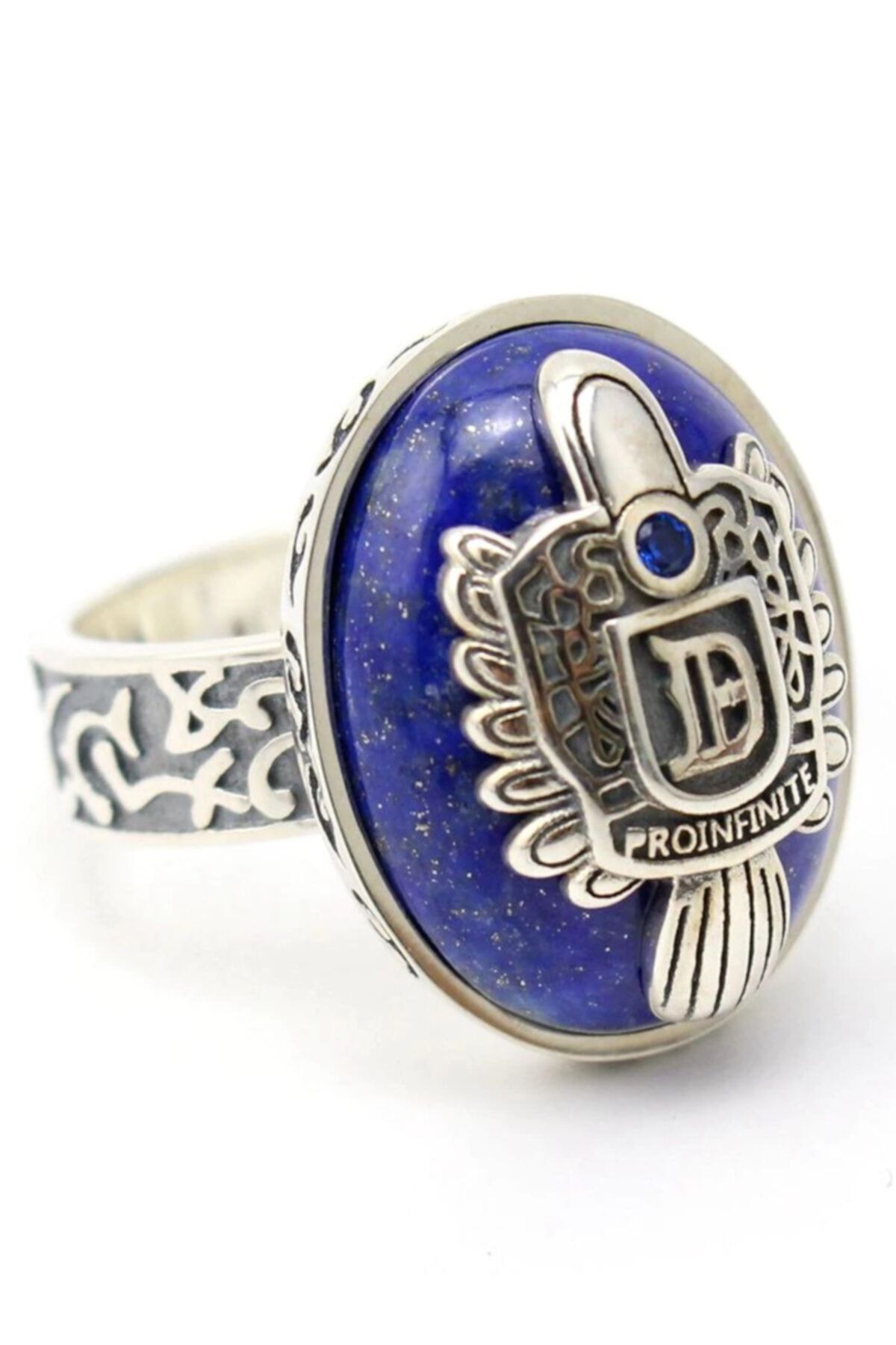 Buy Vampire Ring,FunDiscount 18mm Retro Vintage Vampire Diaries Daylight  Walking Signet Damon's Ring Finger Ring Oval Stone Punk Antique Ring Cool  Simple Band,Gift, Alloy, lapis lazuli, at Amazon.in
