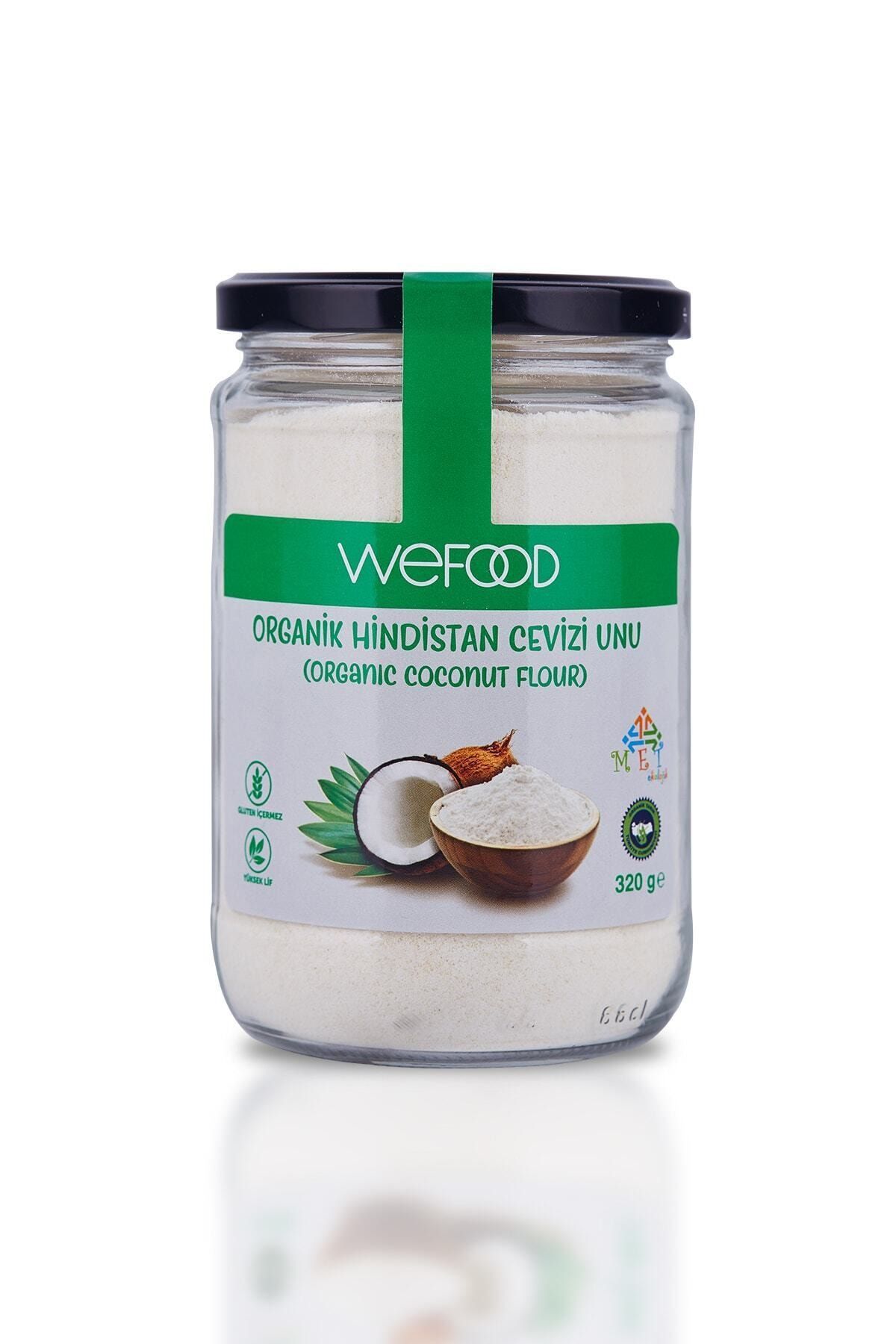 Wefood Organik Glütensiz Hindistan Cevizi Unu 320 Gr (organik Sertifikalı)