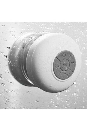 Duş Hoparlörü Bluetooth Eller Serbest Su Geçirmez Duş Banyo Havuz Outdoor Hoparlör - Beyaz UT1048