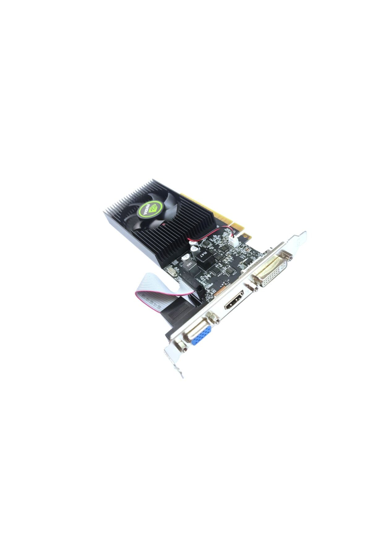 TURBOX-بطاقة رسومات Gt740 Nvidia Gddr3 128bit Vga.dvi.hdmi بمروحة واحدة وسعة 4 جيجابايت 4