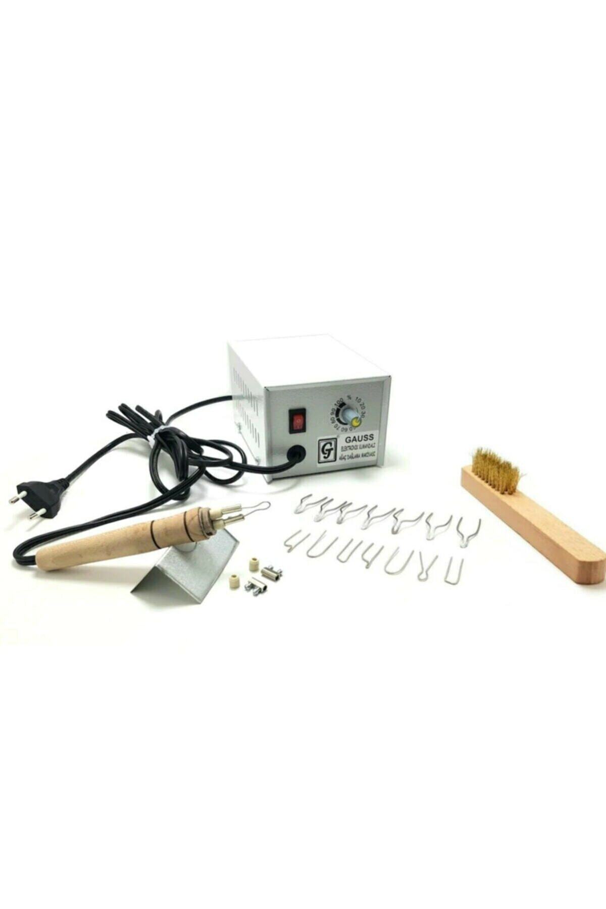 Genel Markalar - Gauss Ahşap Yakma Dağlama Makinesi 16 Uçlu -hediye(kontraplak,tel Fırça,kontrol Kalemi)