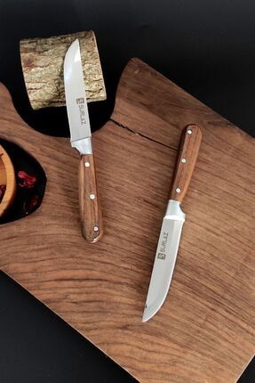 Meyve Sebze Bıçağı 2'li Bıçak Seti Handmade GTR-2702