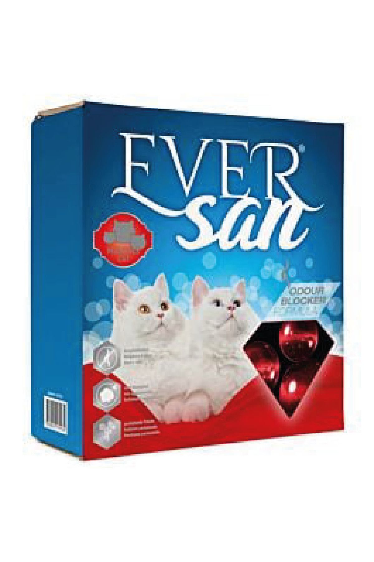 eversan Avantaj Paket- Tekli Kutu-odour Bloker Formula Kedi Kumu 2x5kg