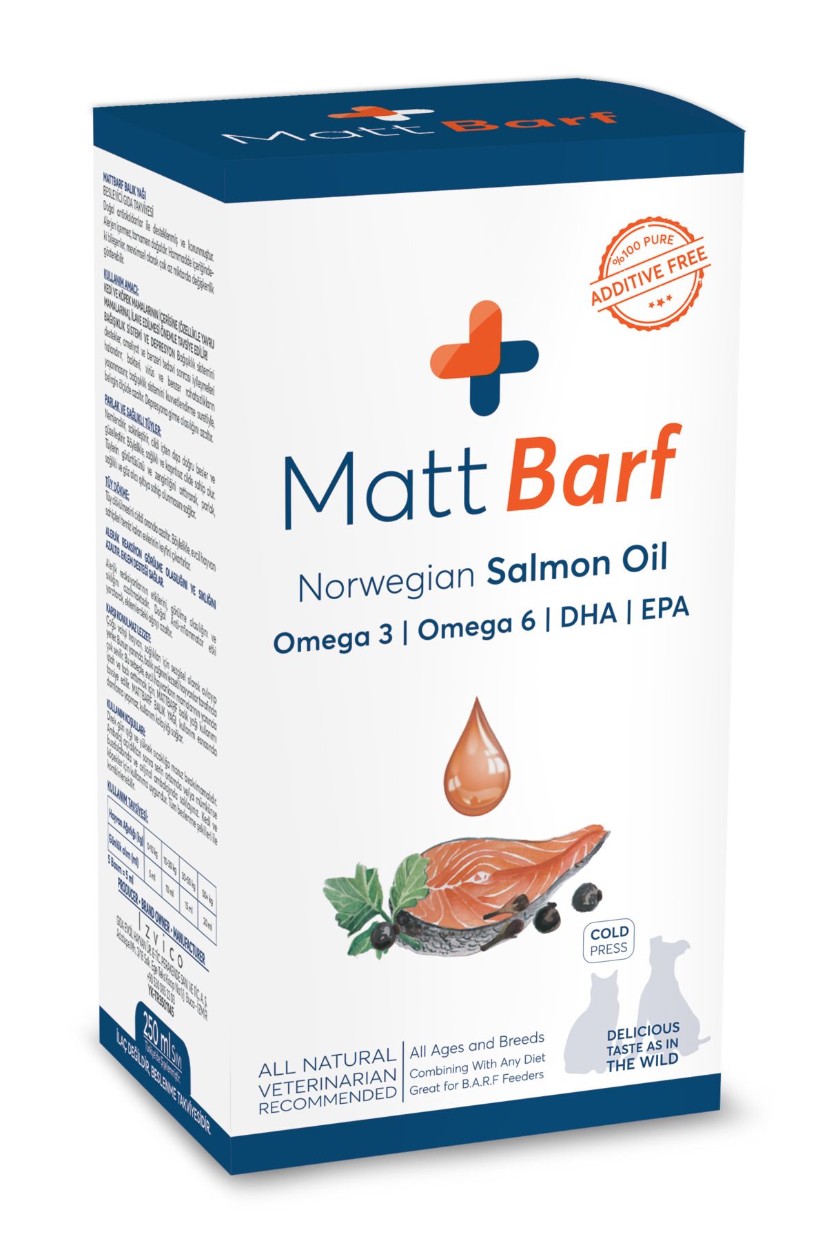 MATT BARF SALMON OIL