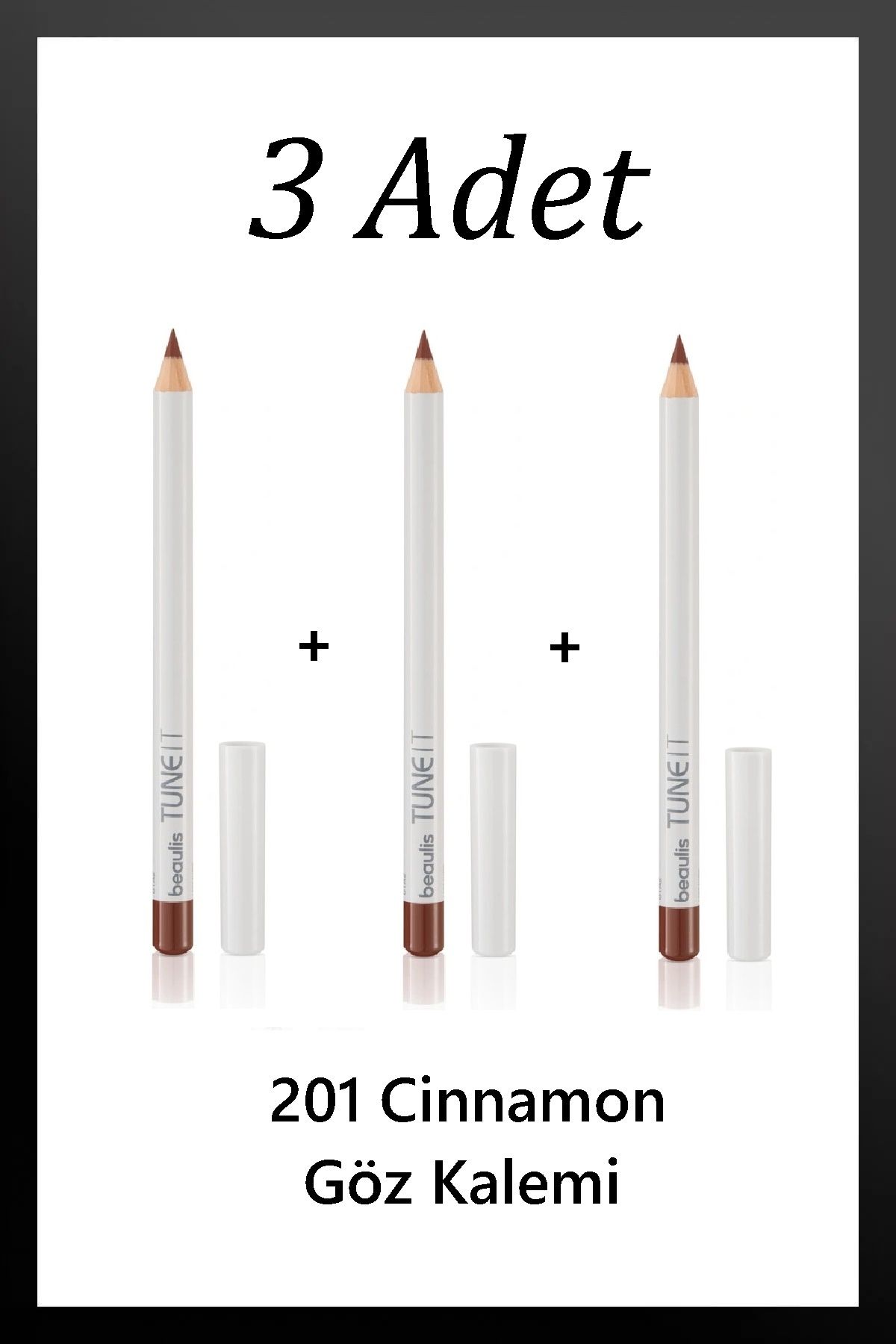 beaulis 201 Cinnamon Göz Kalemi Waterproof Beaulis - 3 ADET