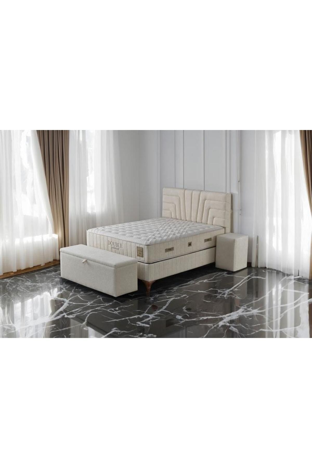 Zinde 140*190 Zinde Double Comfort Ortopedik Yatak 7339 Kumaş